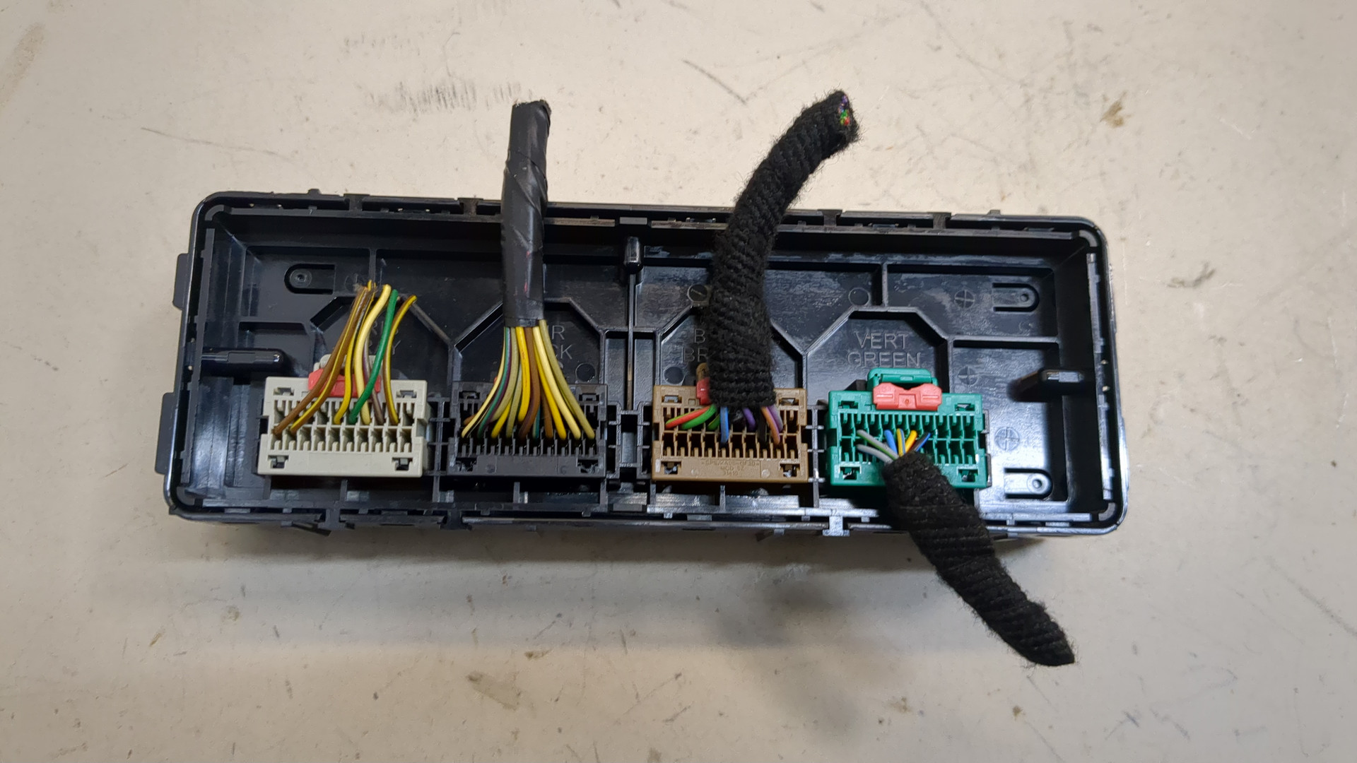 Блок управления климатической установкой