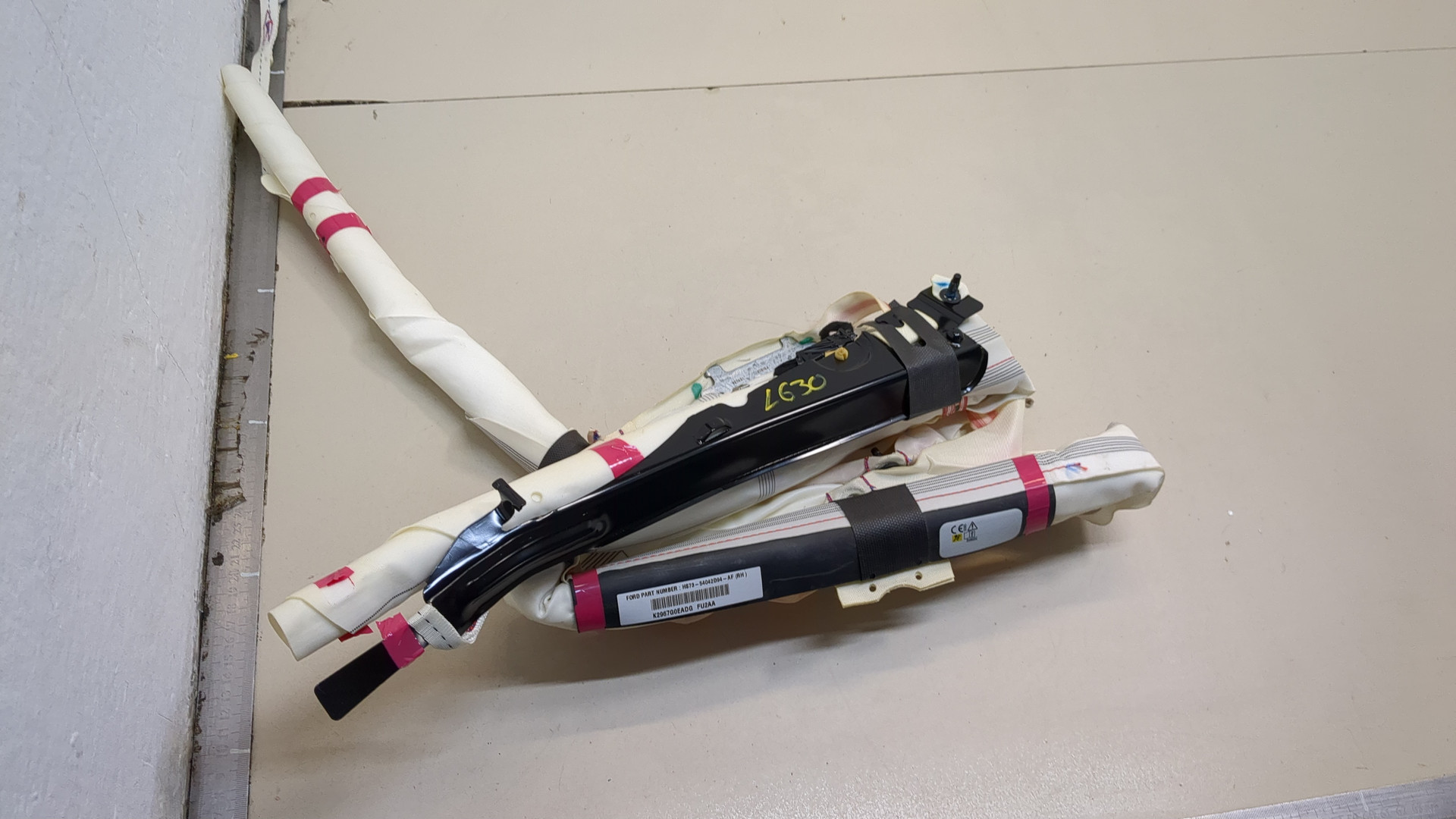 Подушка безопасности боковая (шторка)