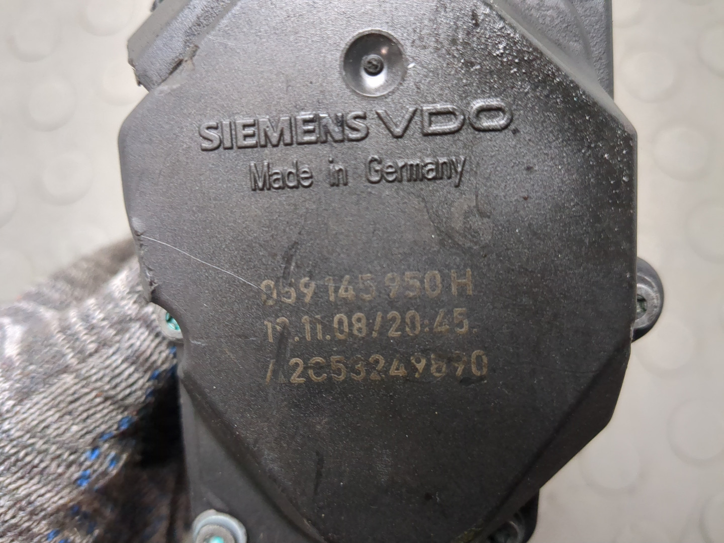 Заслонка дроссельная электрическая