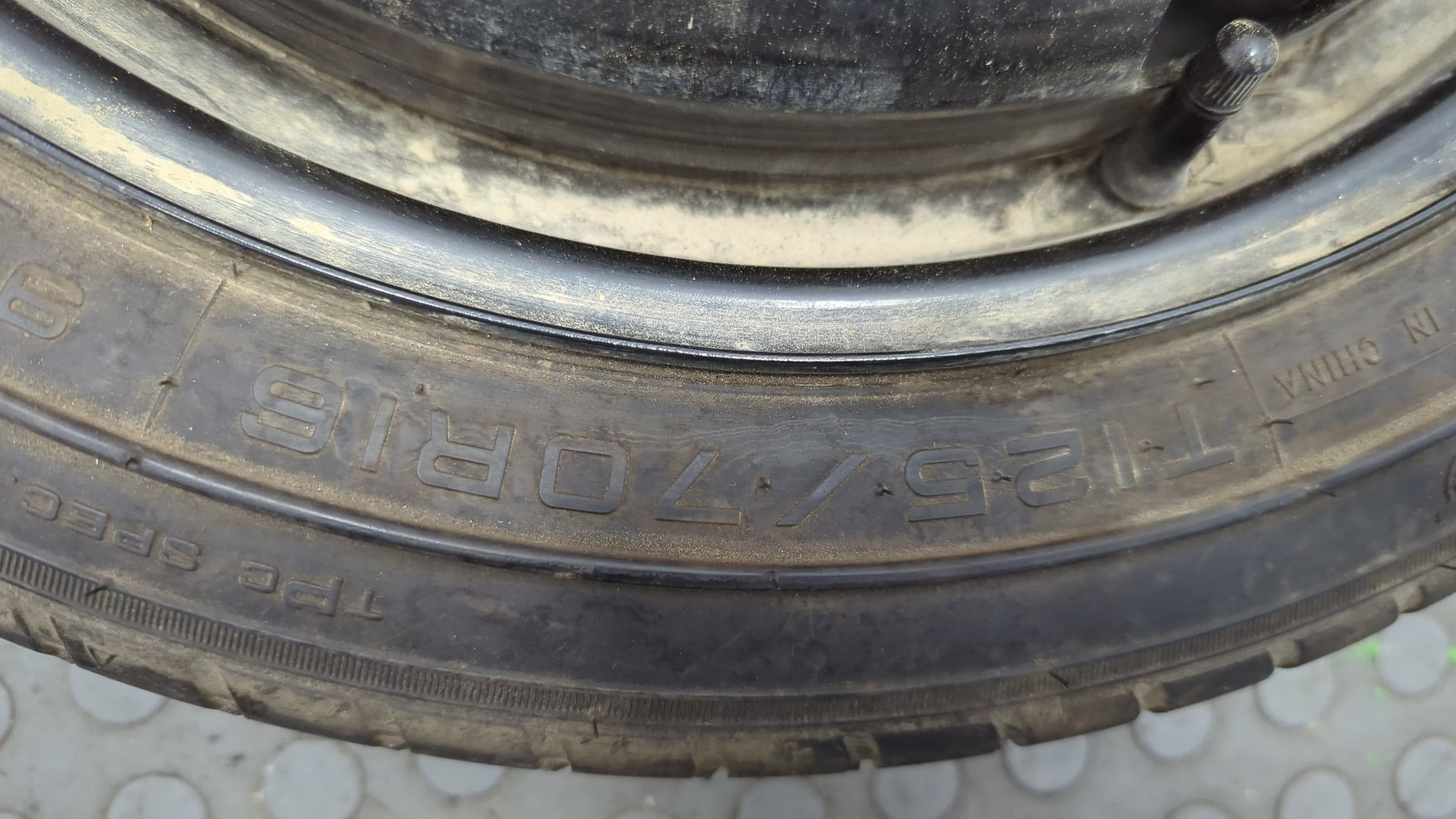 Диск запасного колеса/докатка