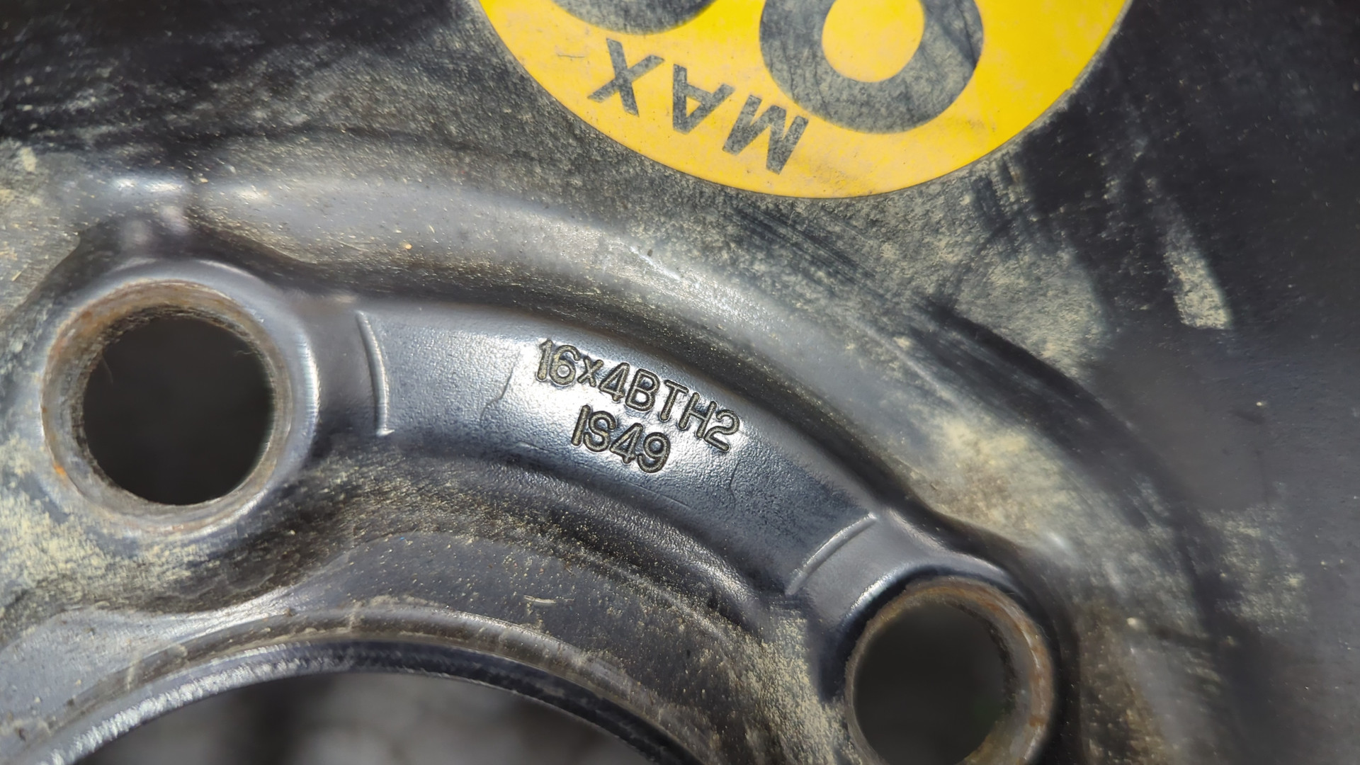 Диск запасного колеса/докатка