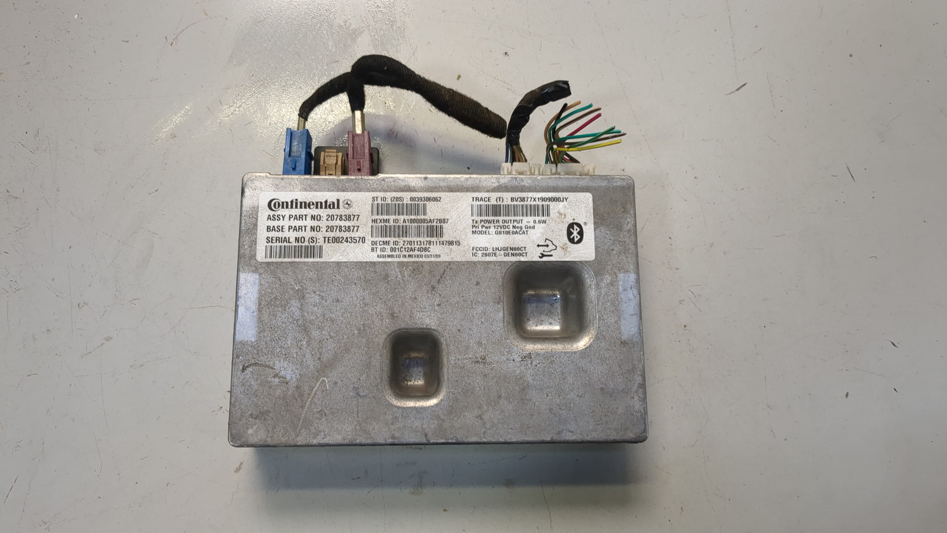 Блок электронный