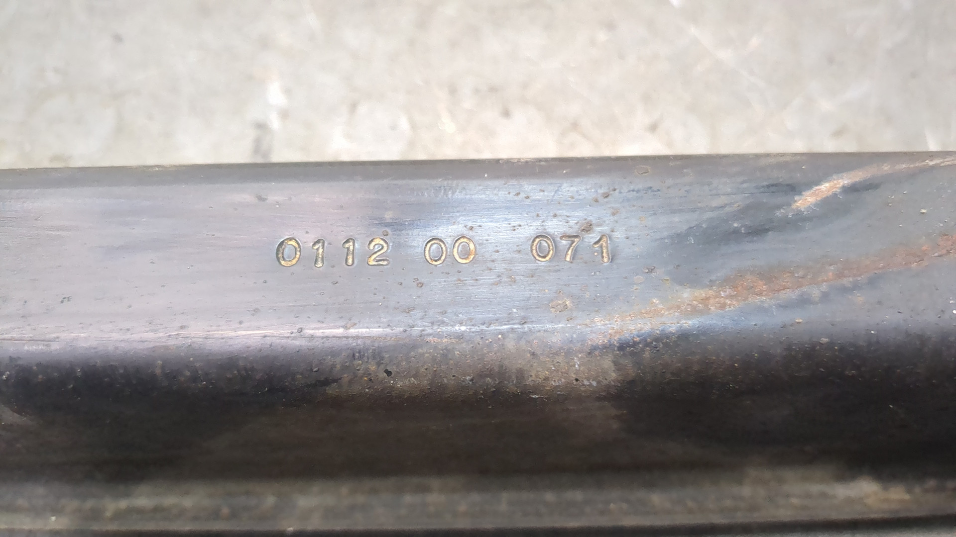 Рычаг задний