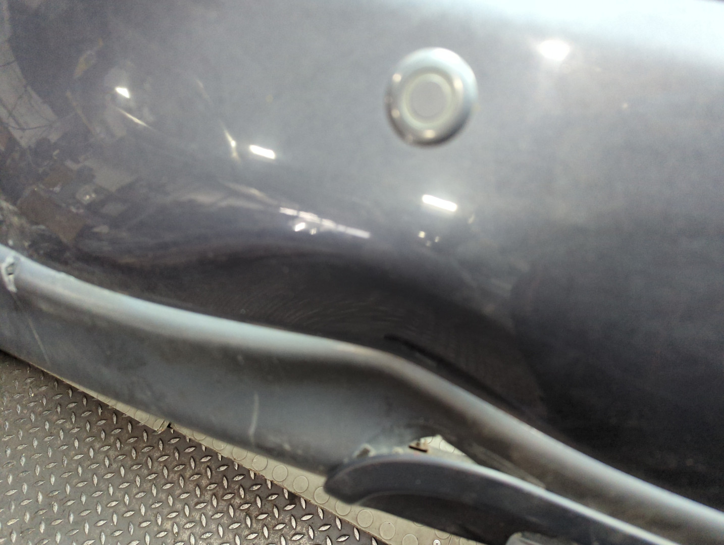 Бампер задний