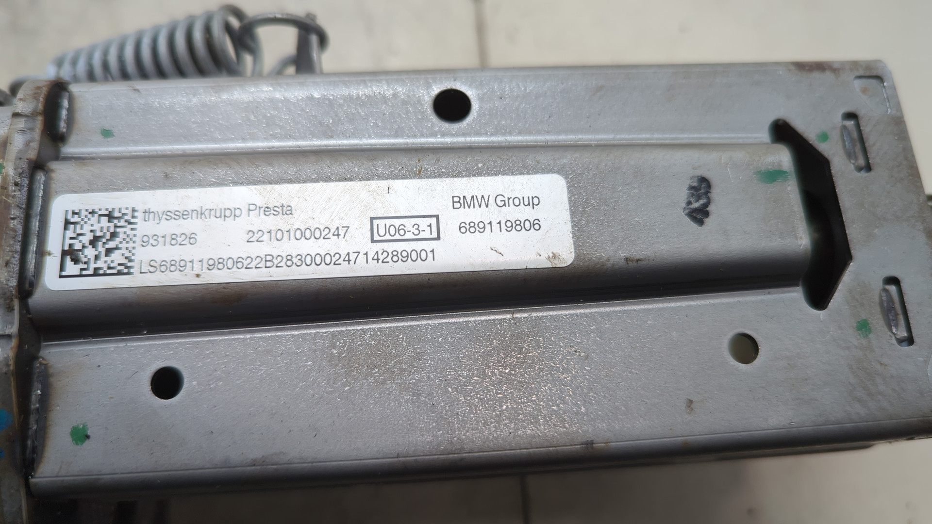 Колонка рулевая