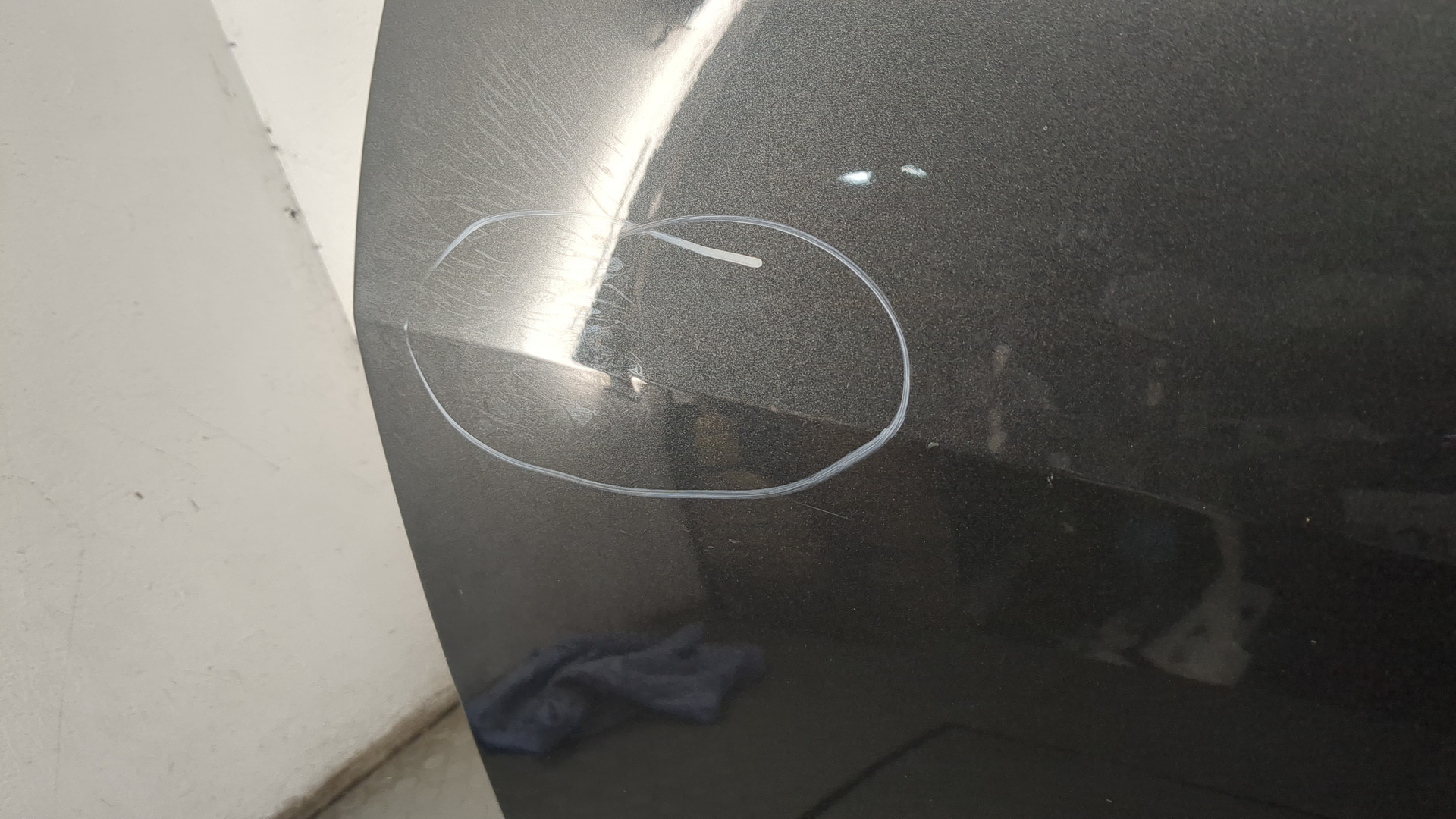 Дверь задняя левая