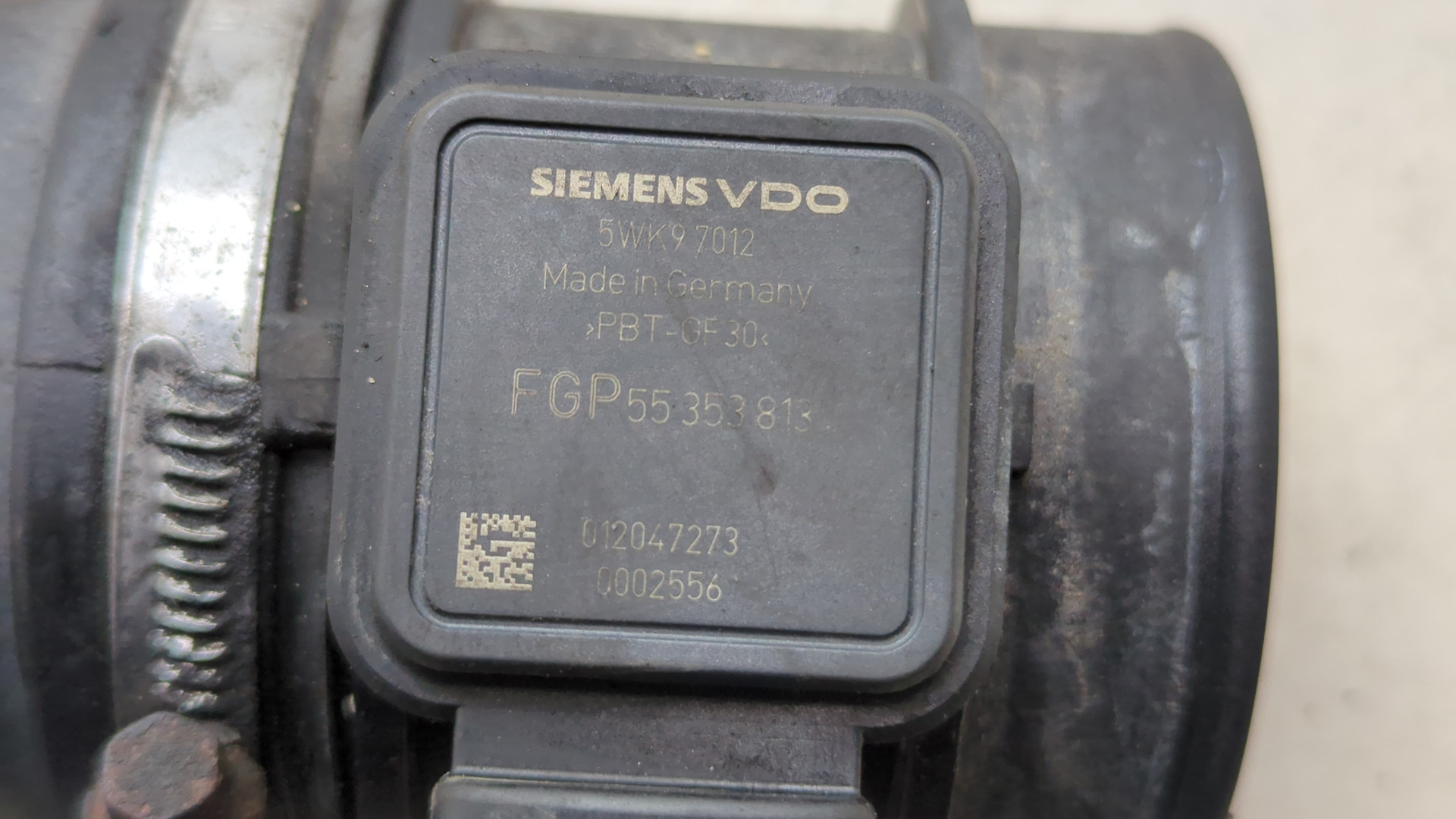 Расходомер воздуха (ДМРВ)