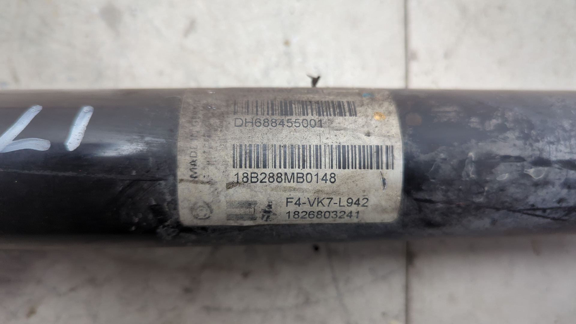 Амортизатор задний (стойка)