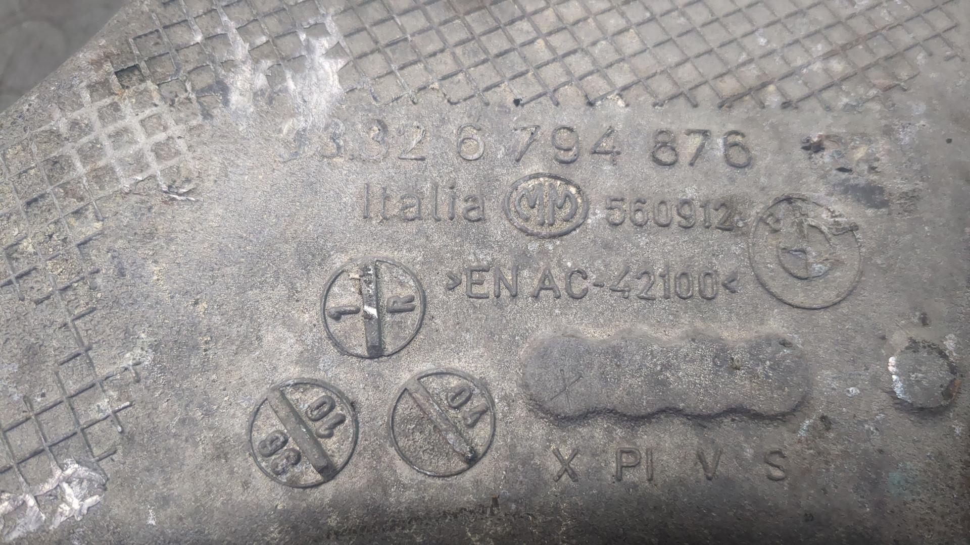 Рычаг задний правый