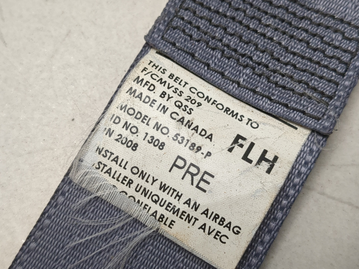 Ремень безопасности