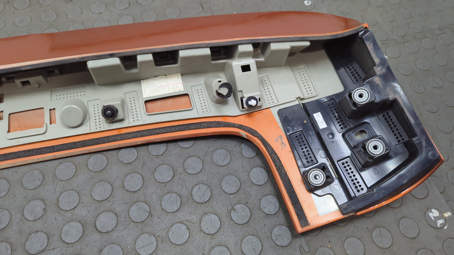 Спойлер переднего бампера