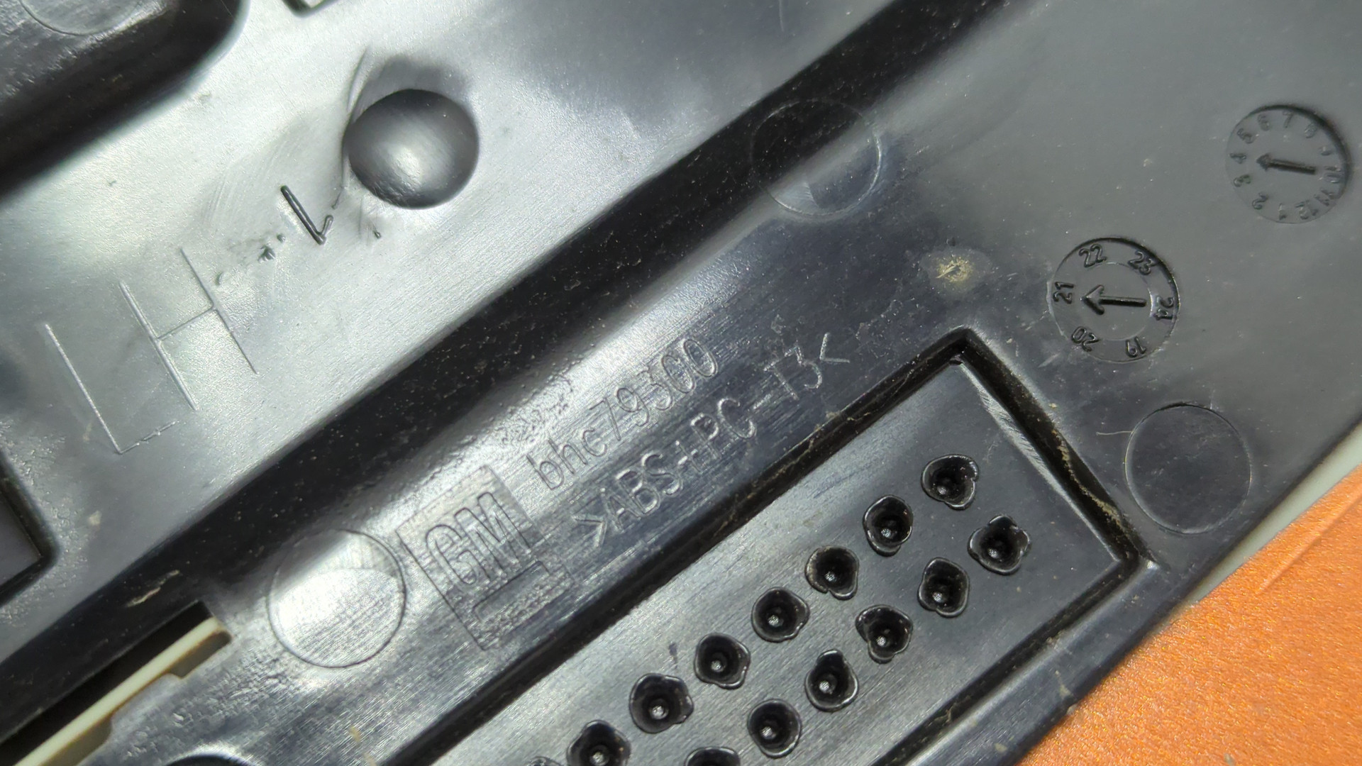 Спойлер переднего бампера