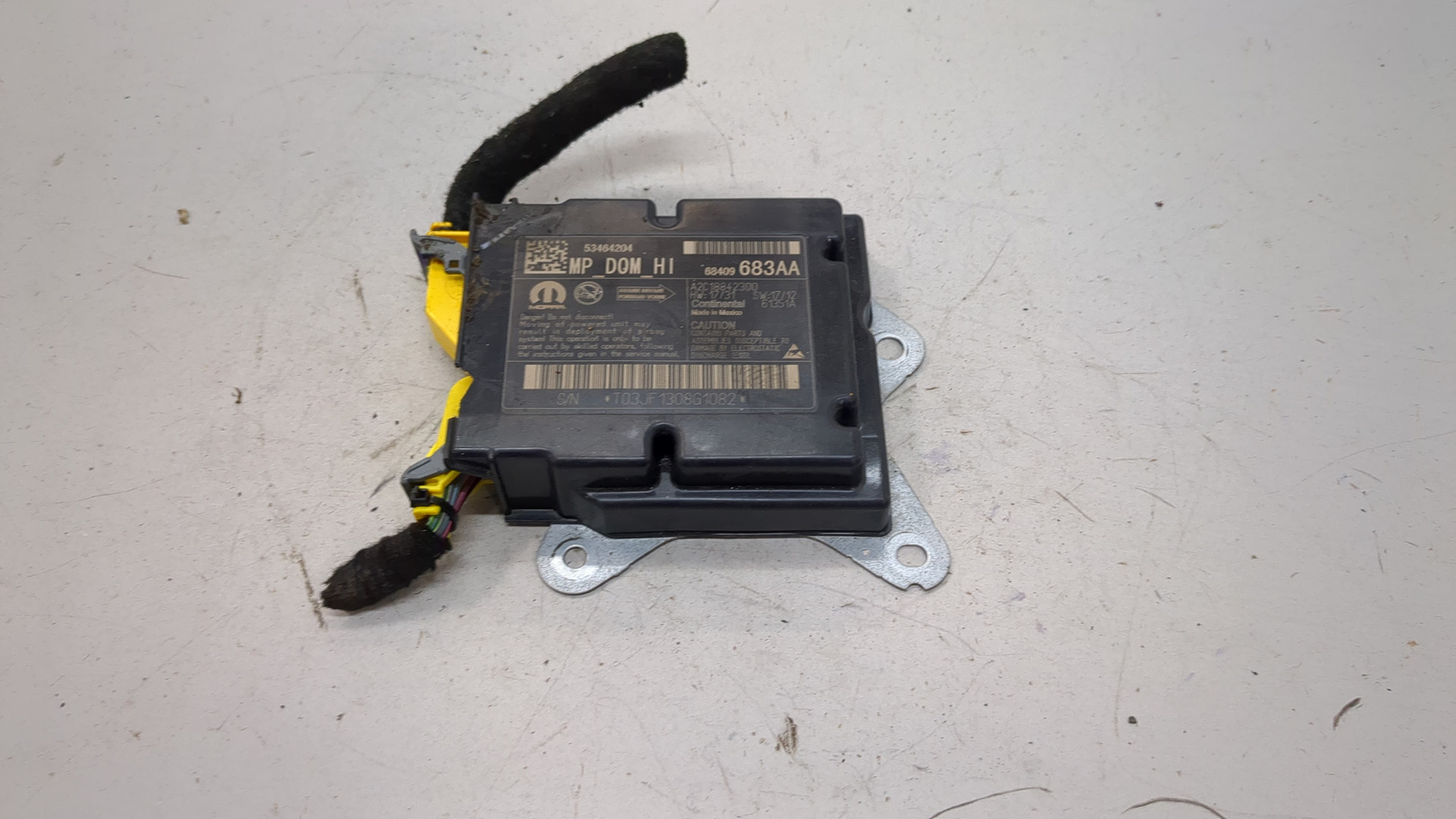 Блок управления подушек безопасности (AIR BAG)