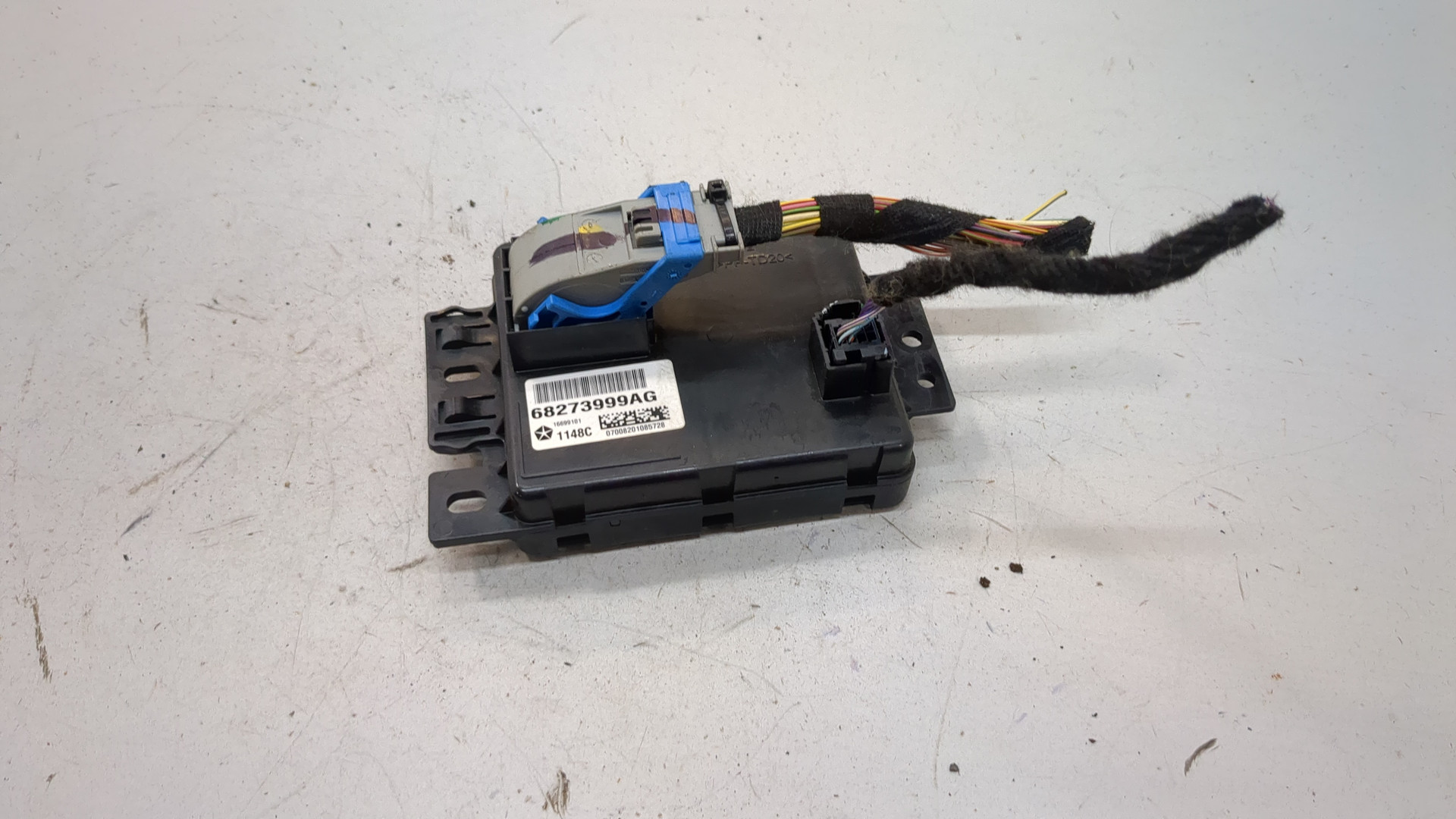 Блок управления климатической установкой