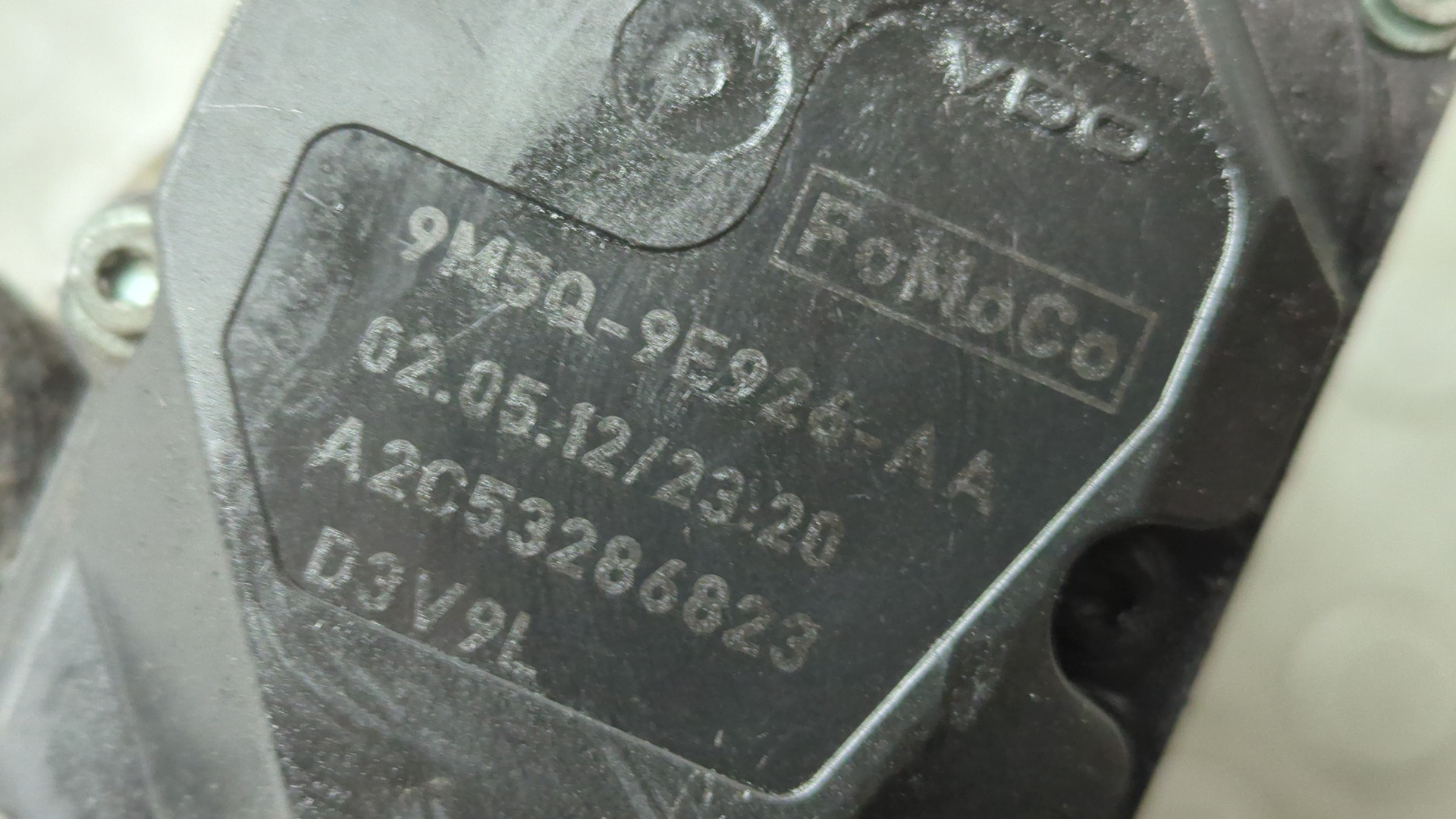 Заслонка дроссельная электрическая