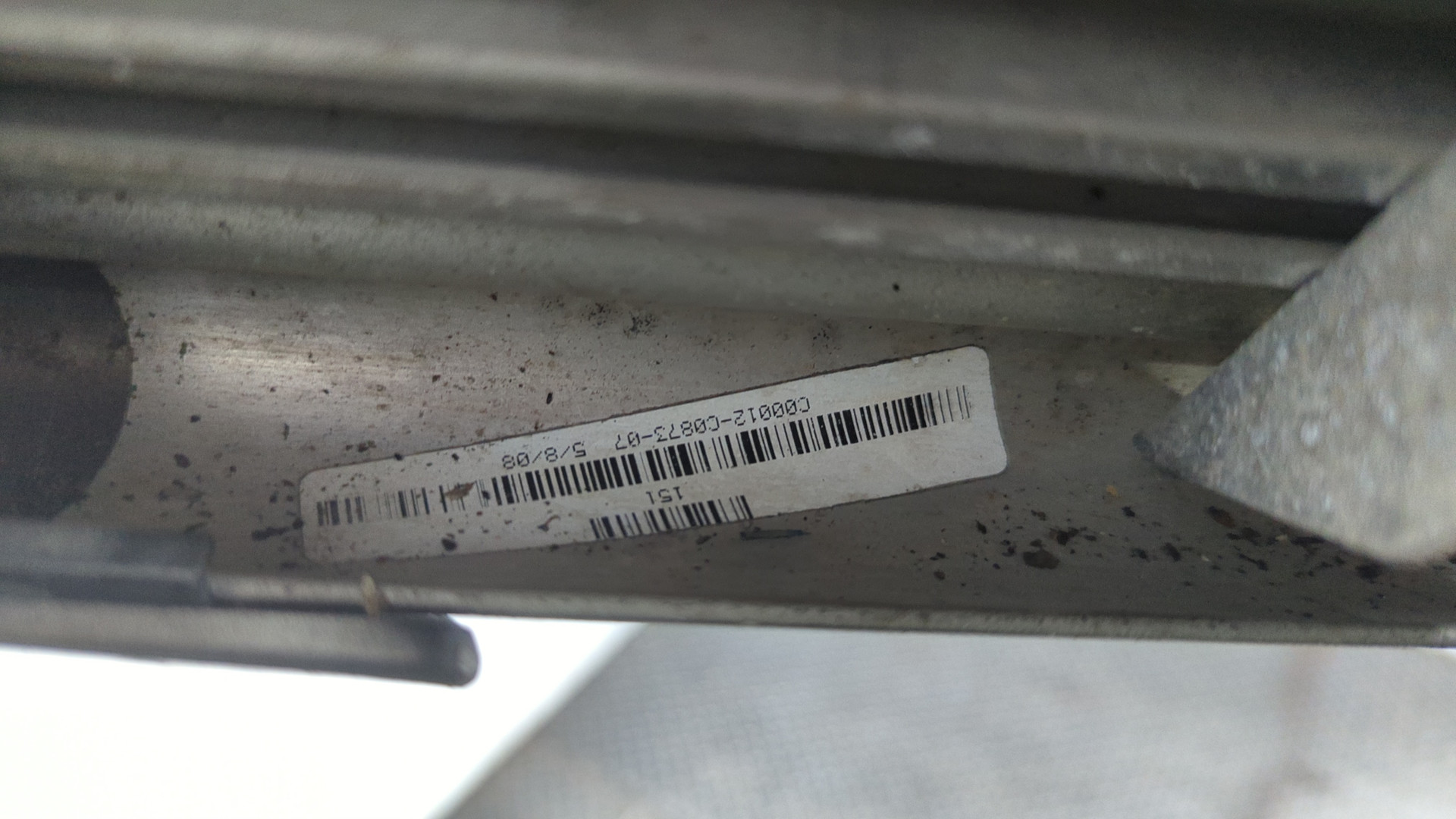 Подножка левая