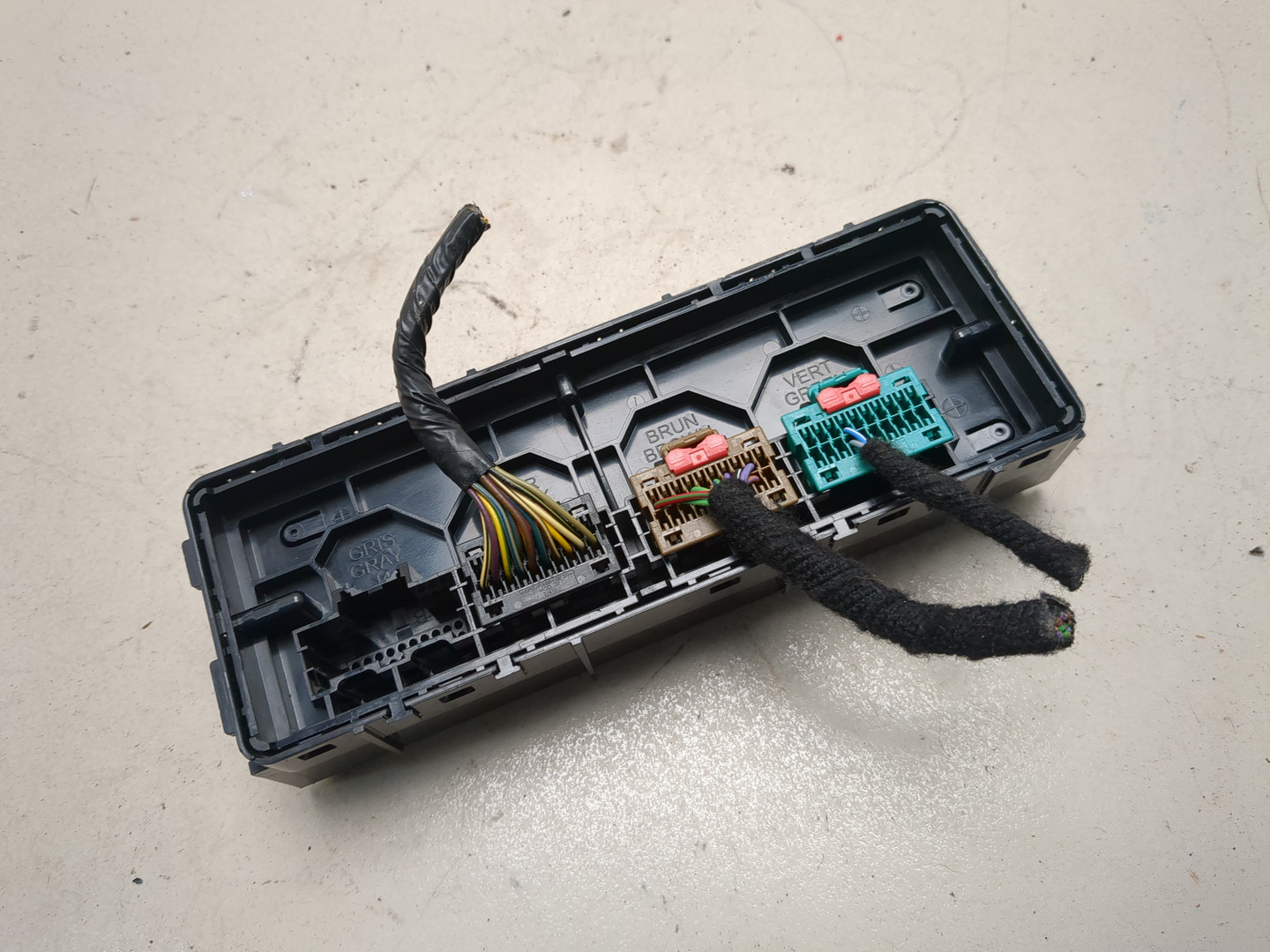 Блок управления климатической установкой