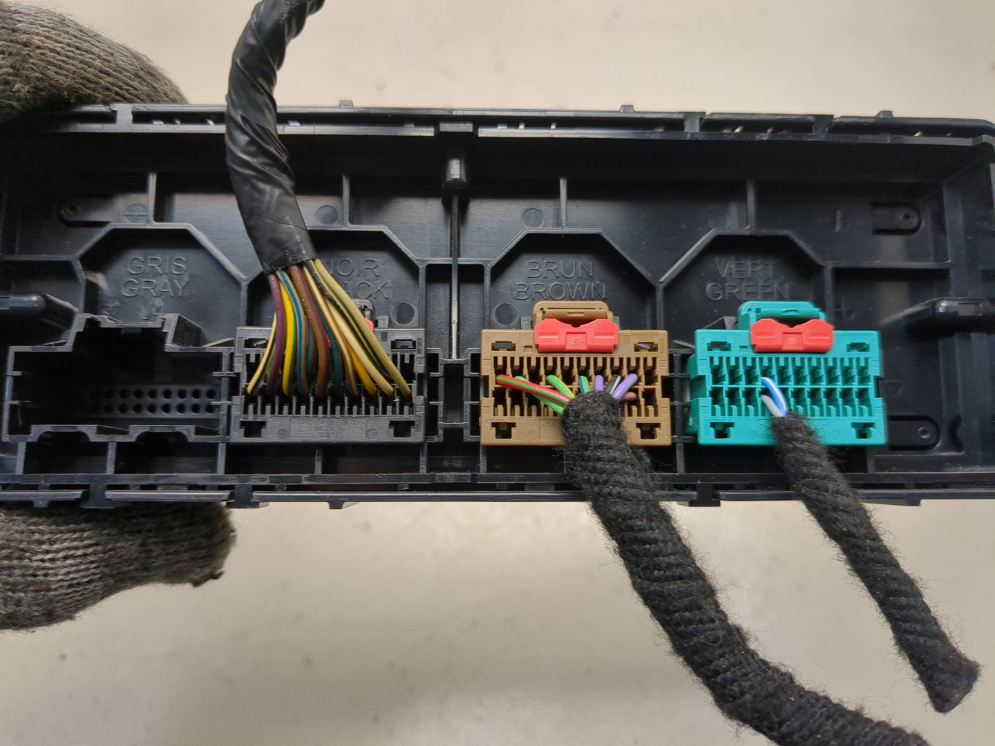 Блок управления климатической установкой