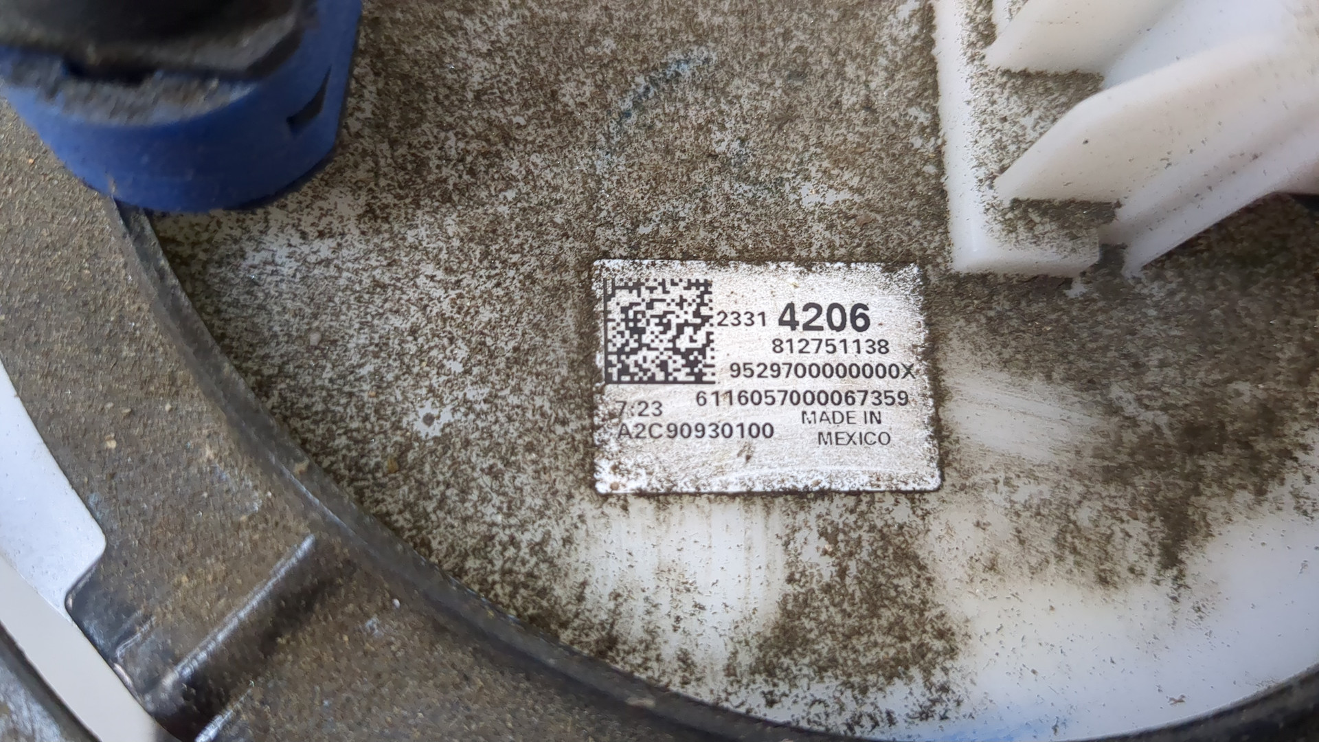 Насос топливный электрический