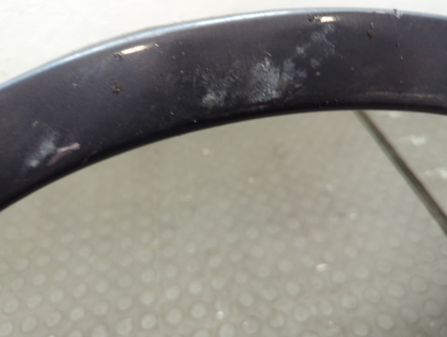 Накладка заднего крыла левого