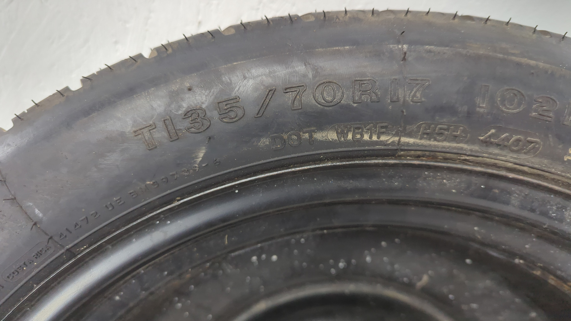 Диск запасного колеса/докатка