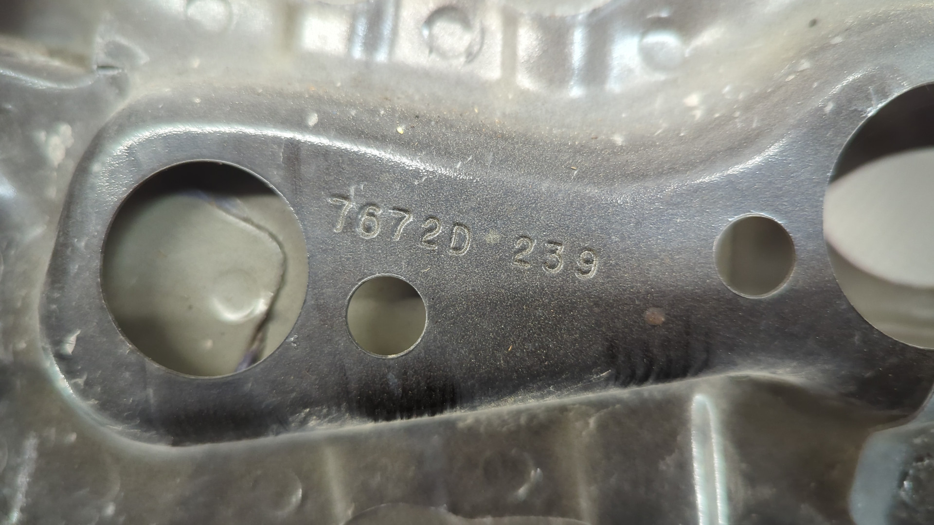 Лонжерон передний правый