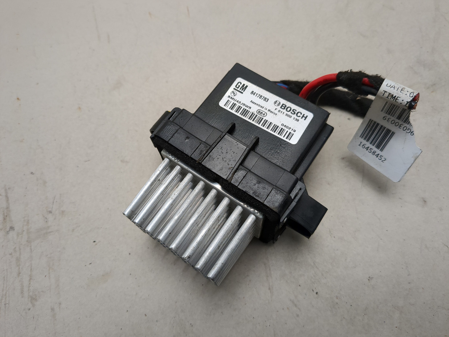 Резистор отопителя