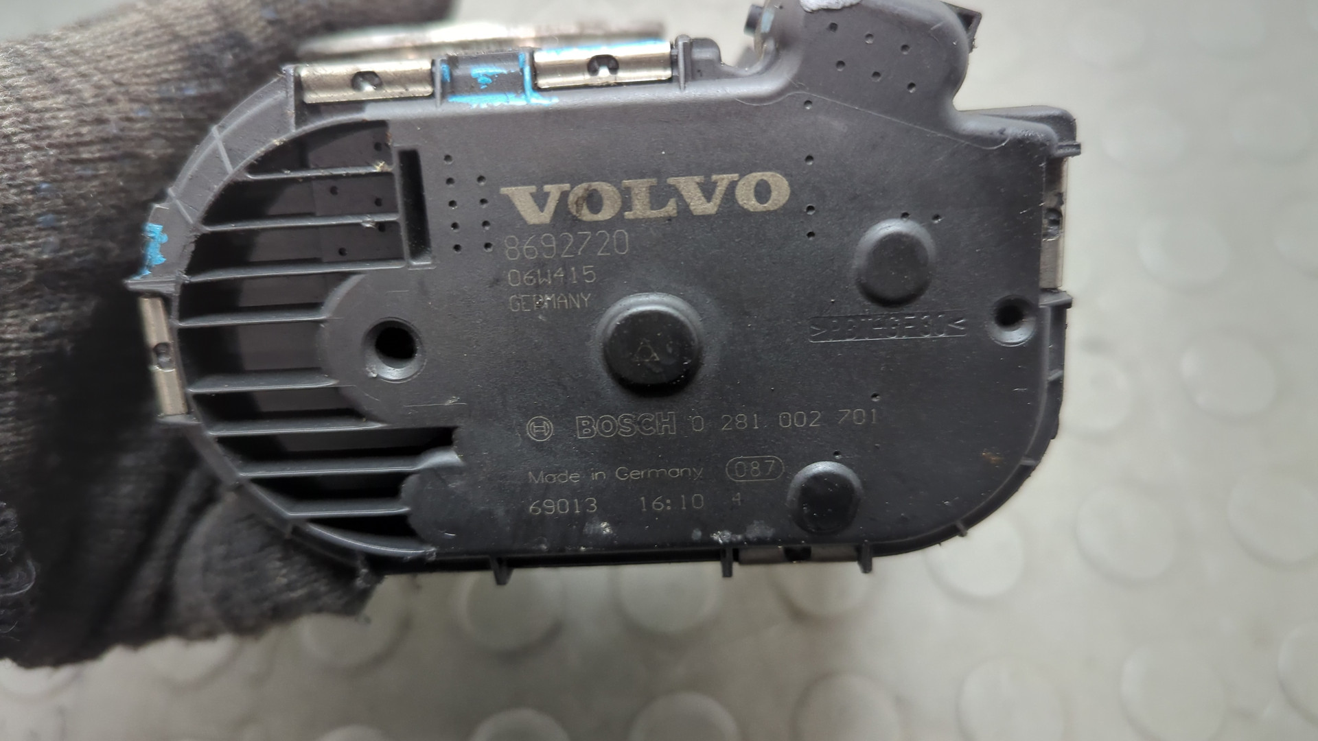 Заслонка дроссельная электрическая