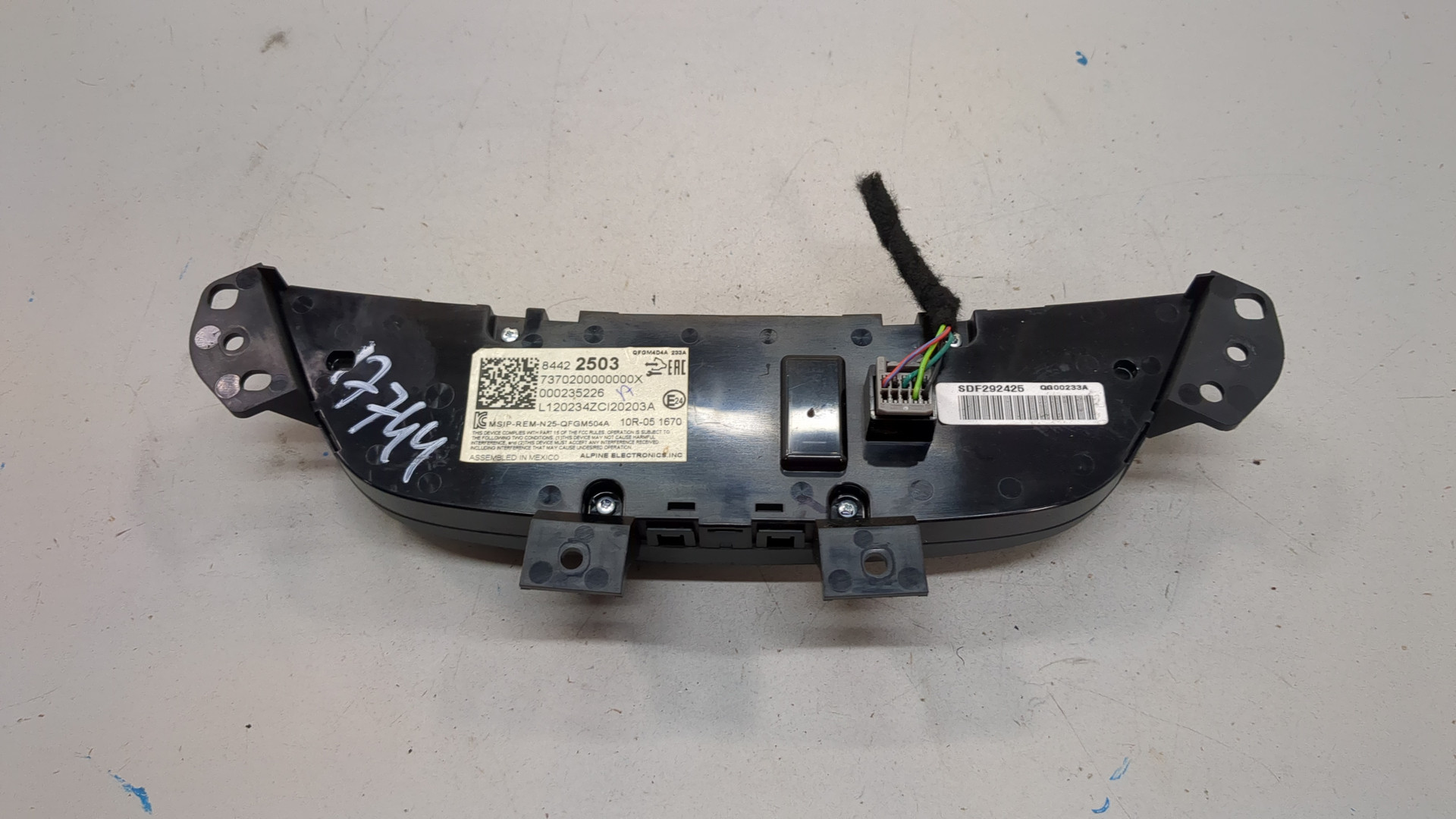 Переключатель отопителя