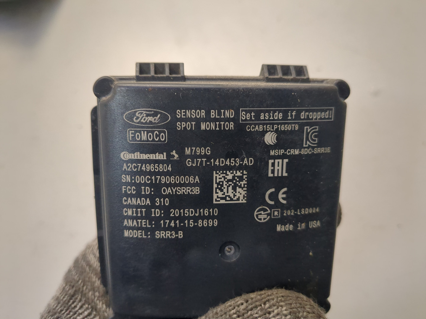 Радар BSD (Слепых зон)