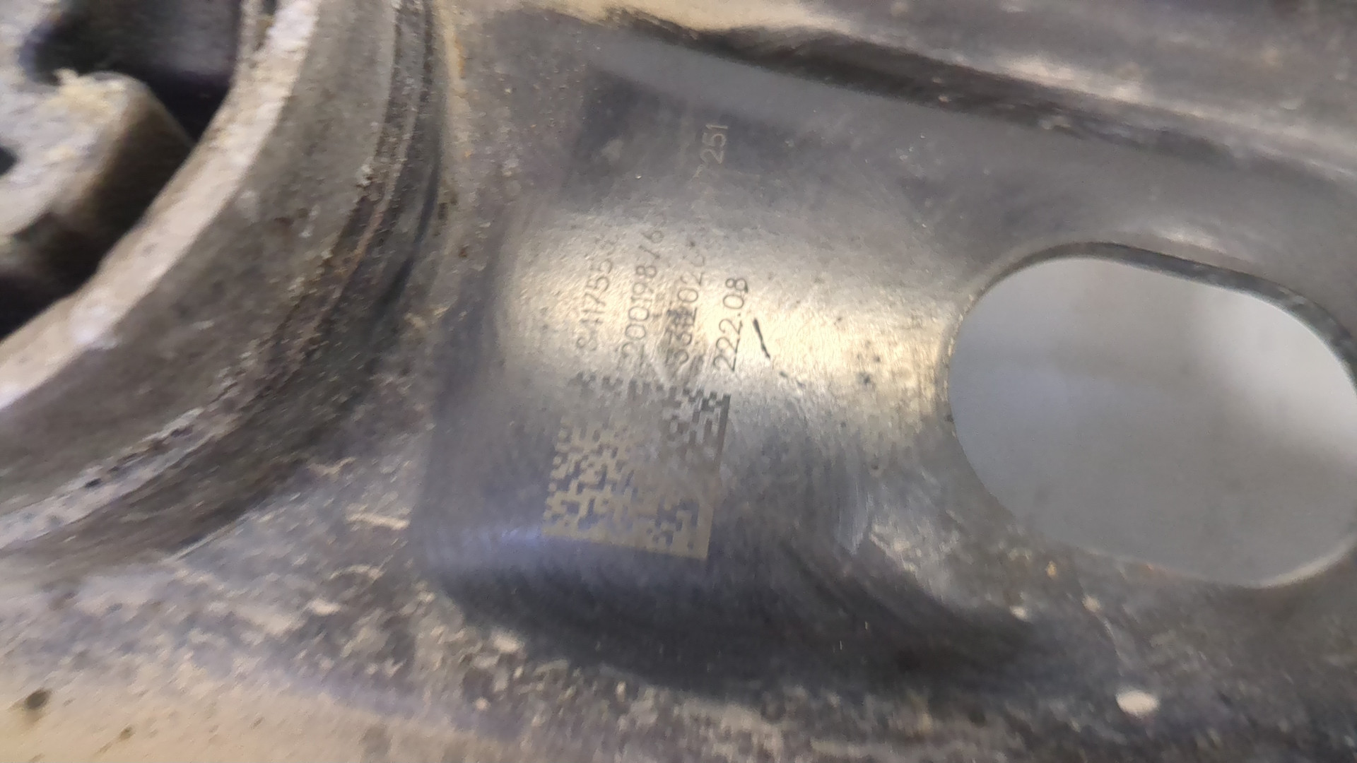 Рычаг задний левый