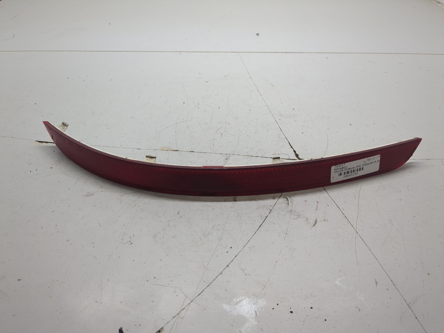 Отражатель в бампер задний правый