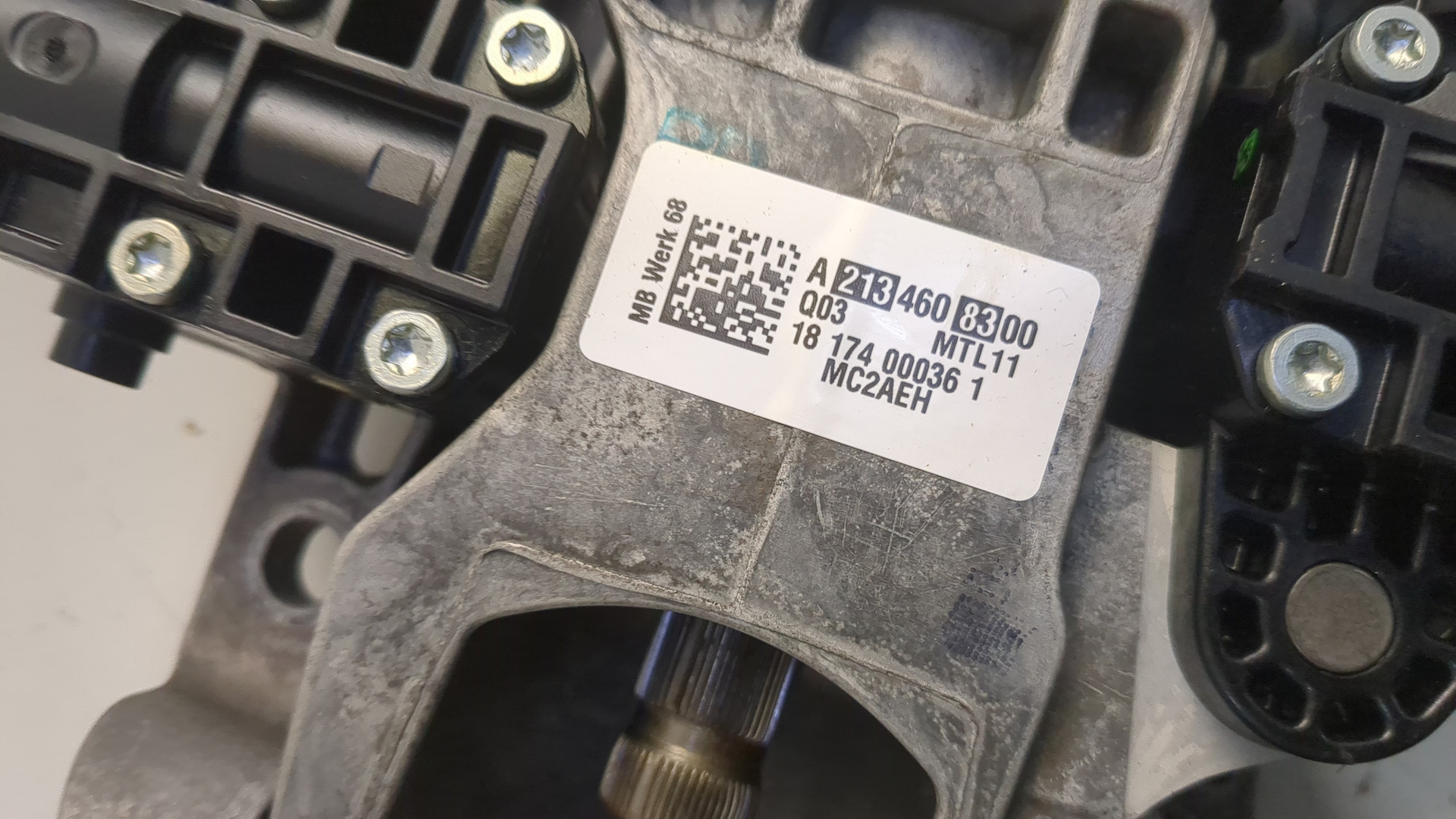 Колонка рулевая