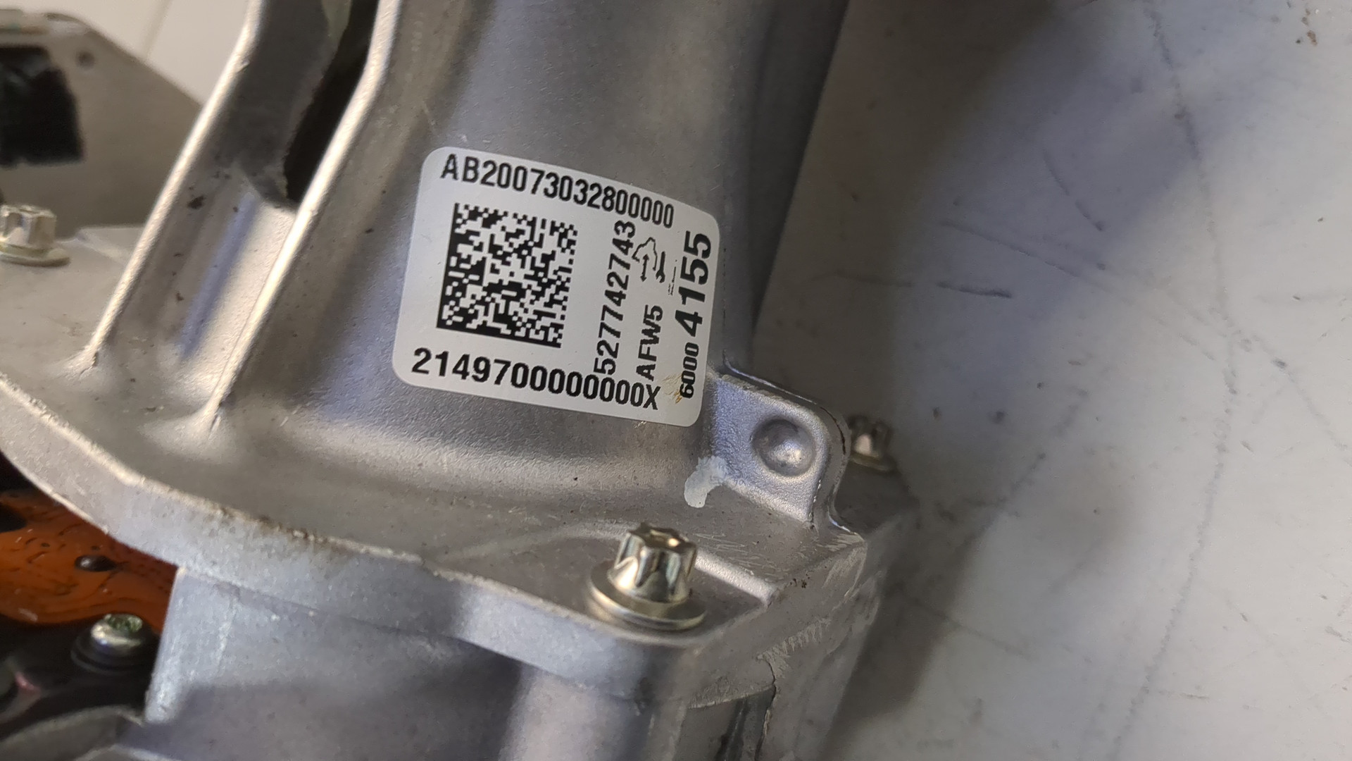 Серводвигатель рулевой рейки