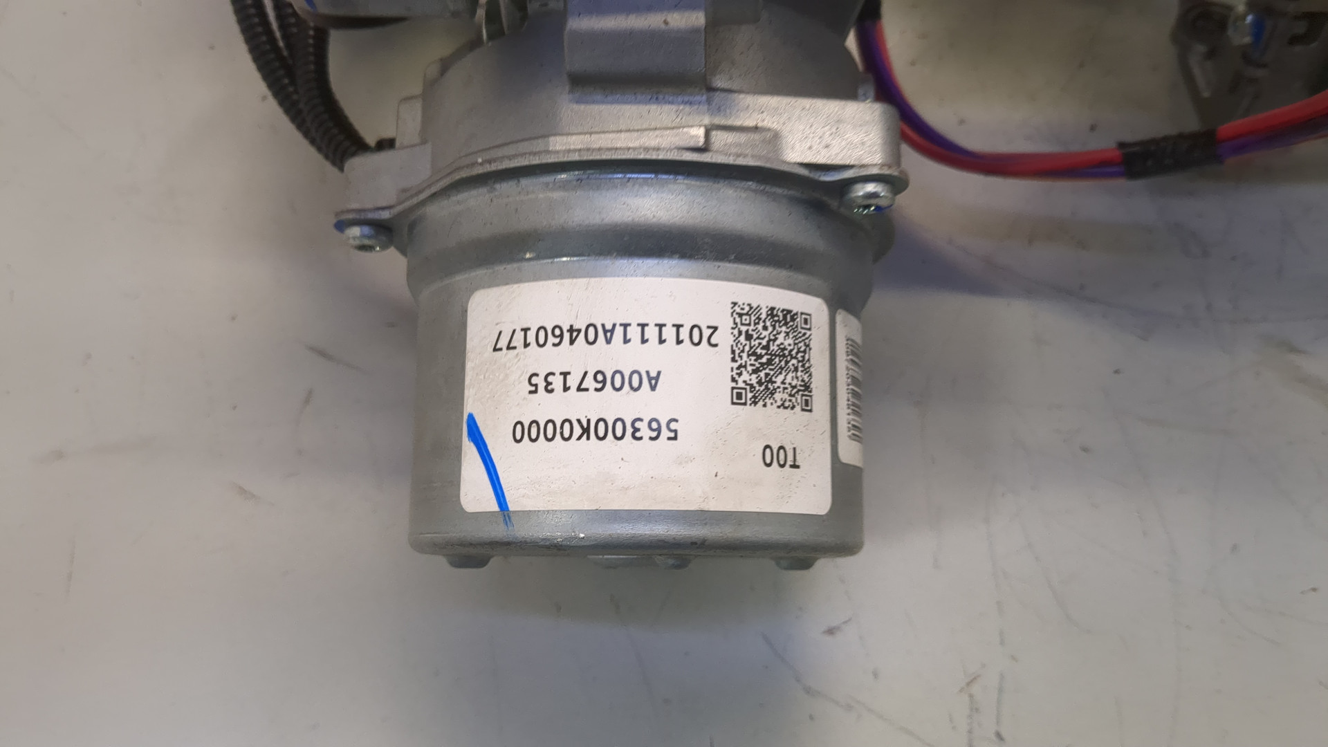 Серводвигатель рулевой рейки