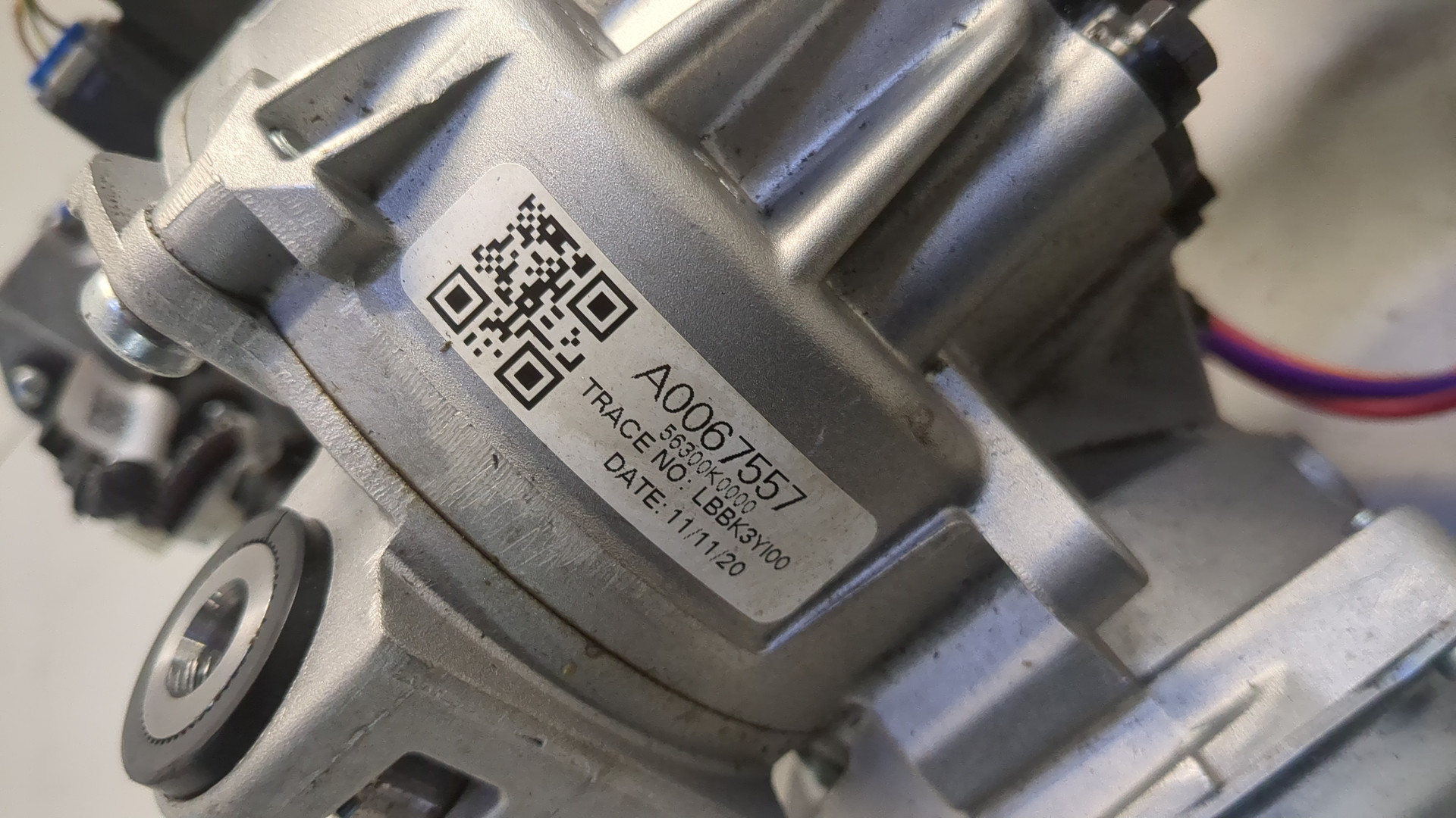 Серводвигатель рулевой рейки