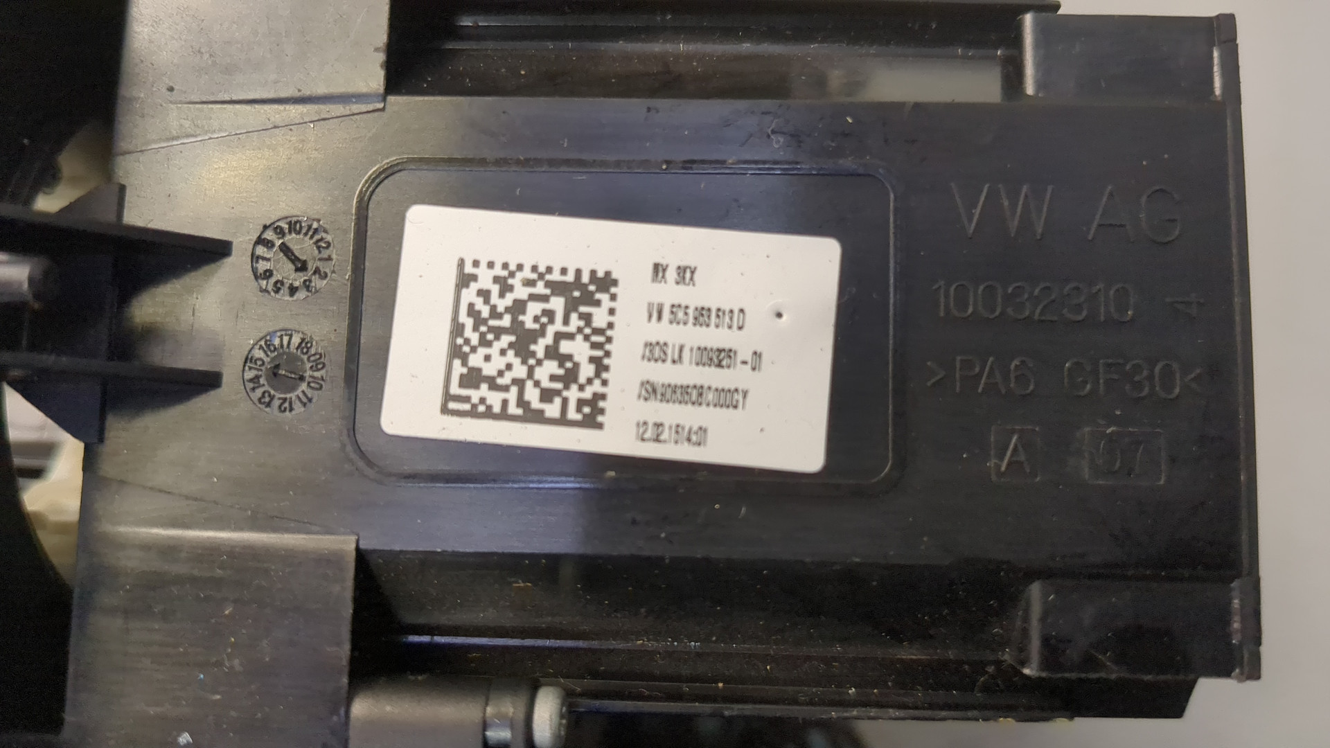 Переключатель подрулевой