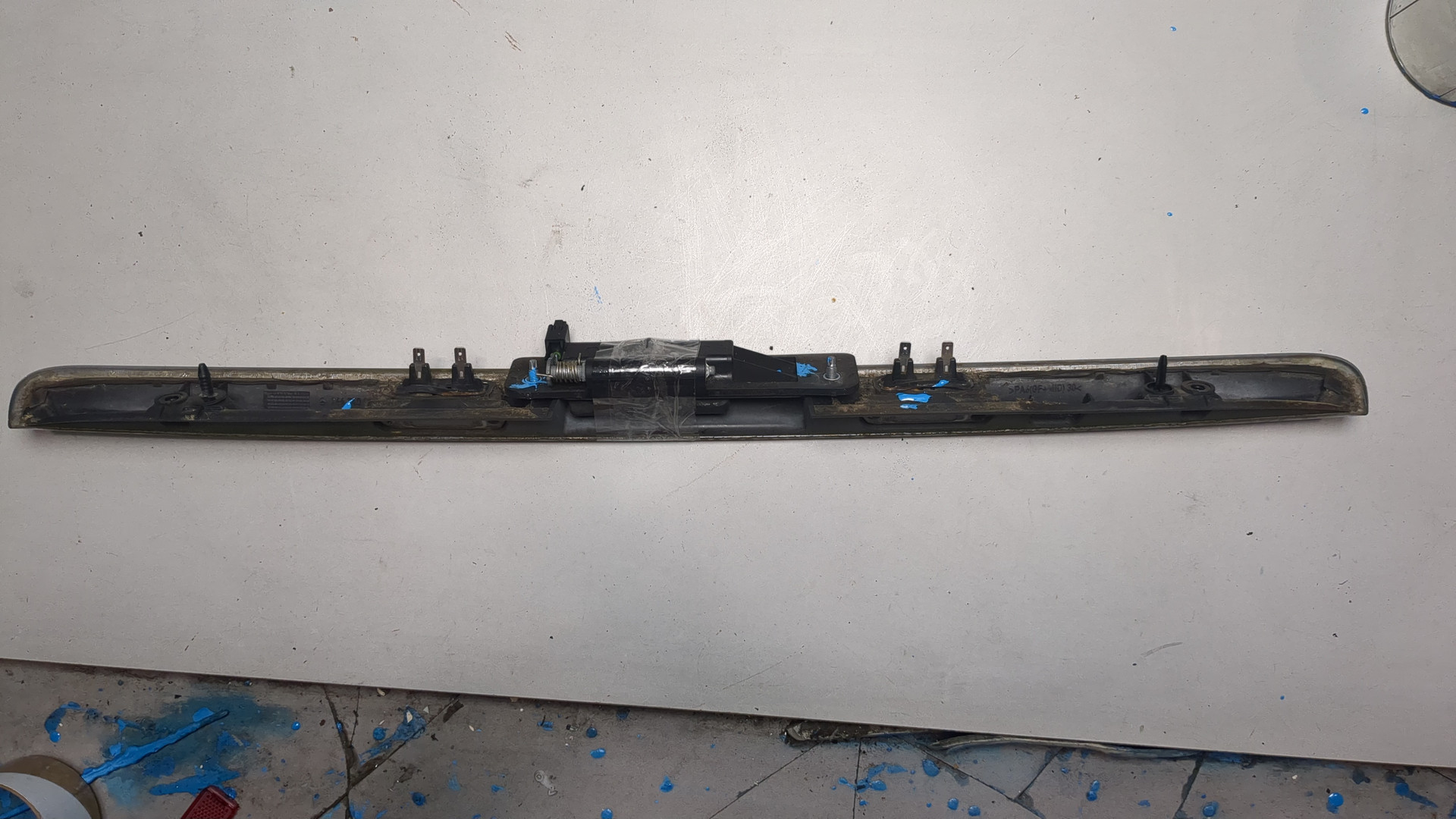 Фонарь подсветки номера