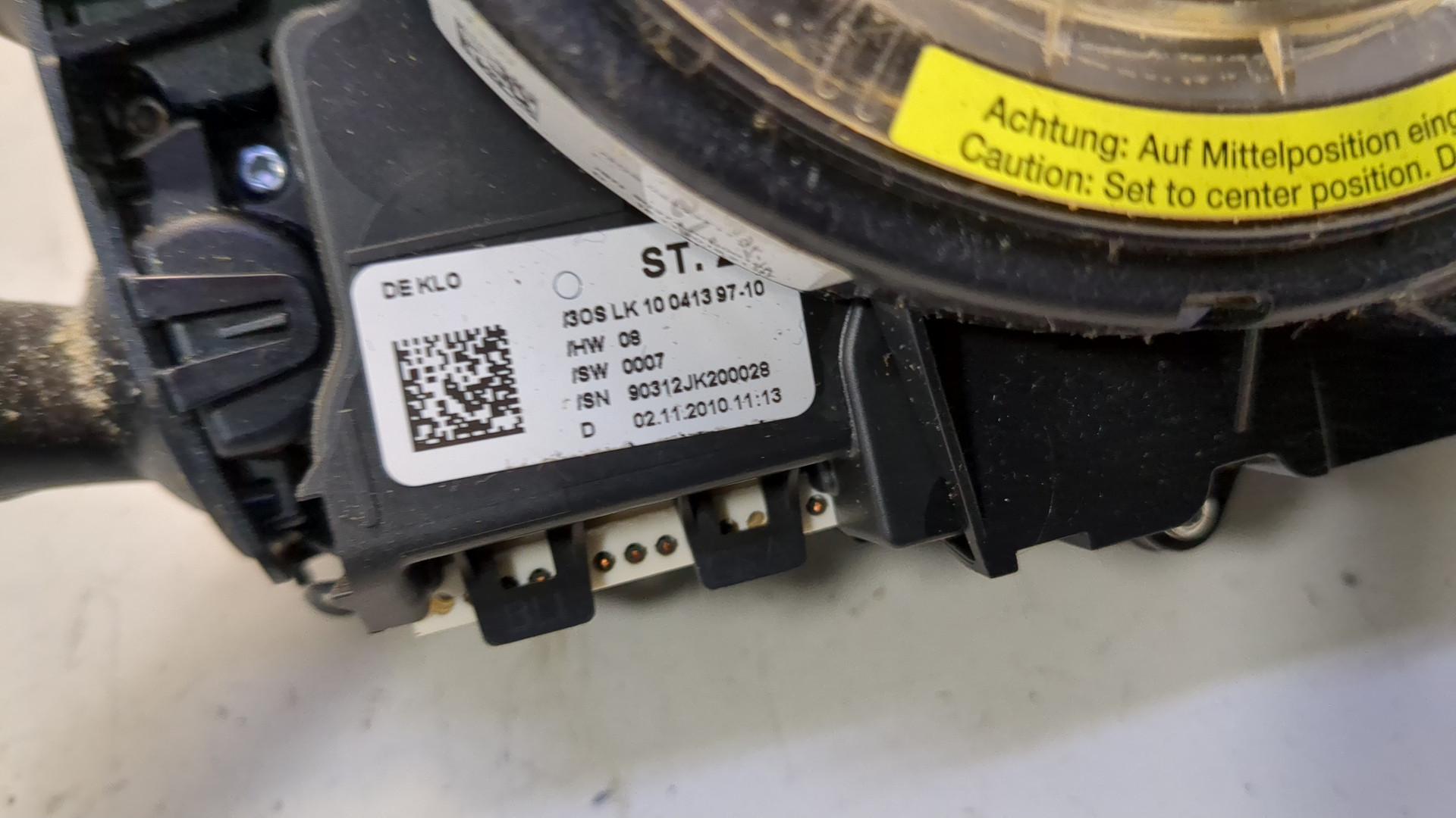 Переключатель подрулевой