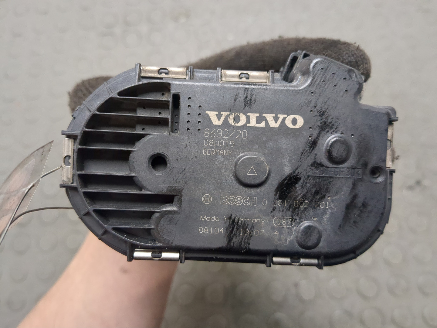 Заслонка дроссельная электрическая