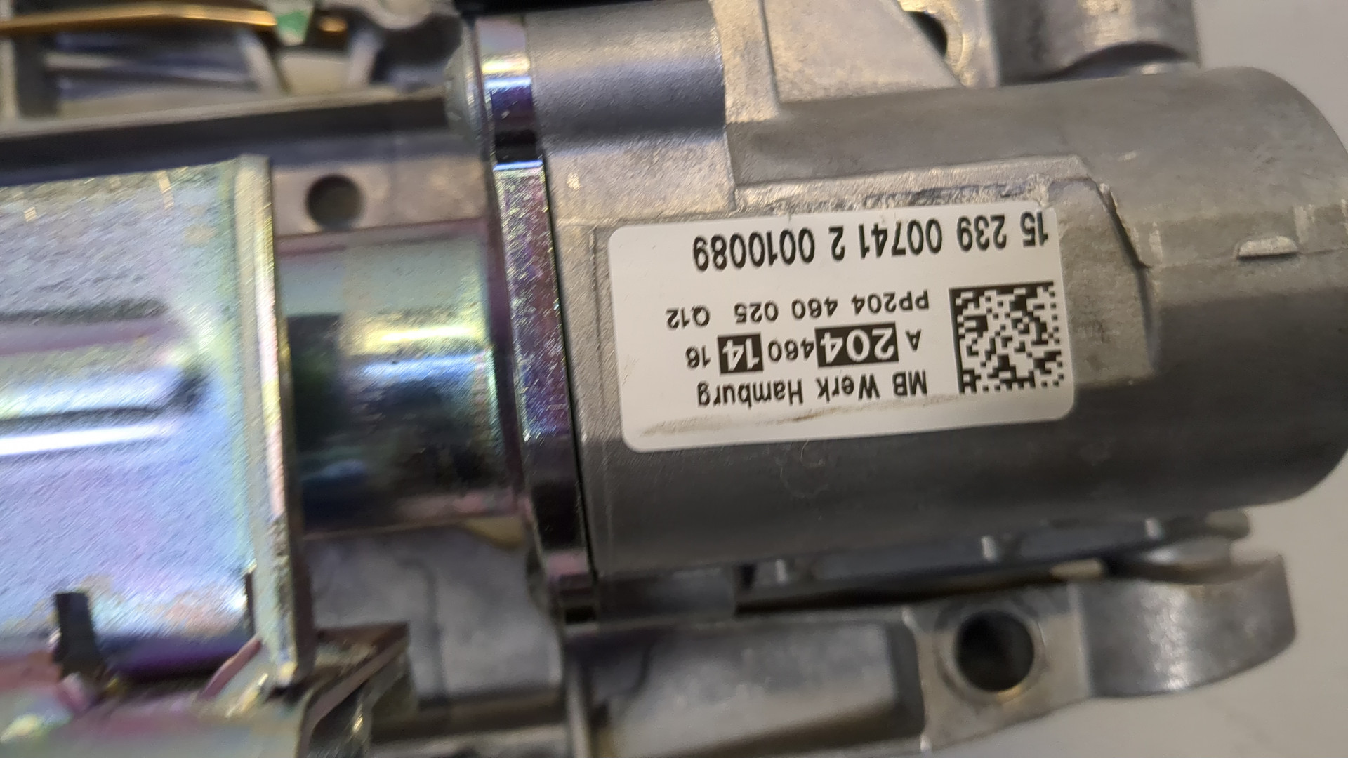 Колонка рулевая