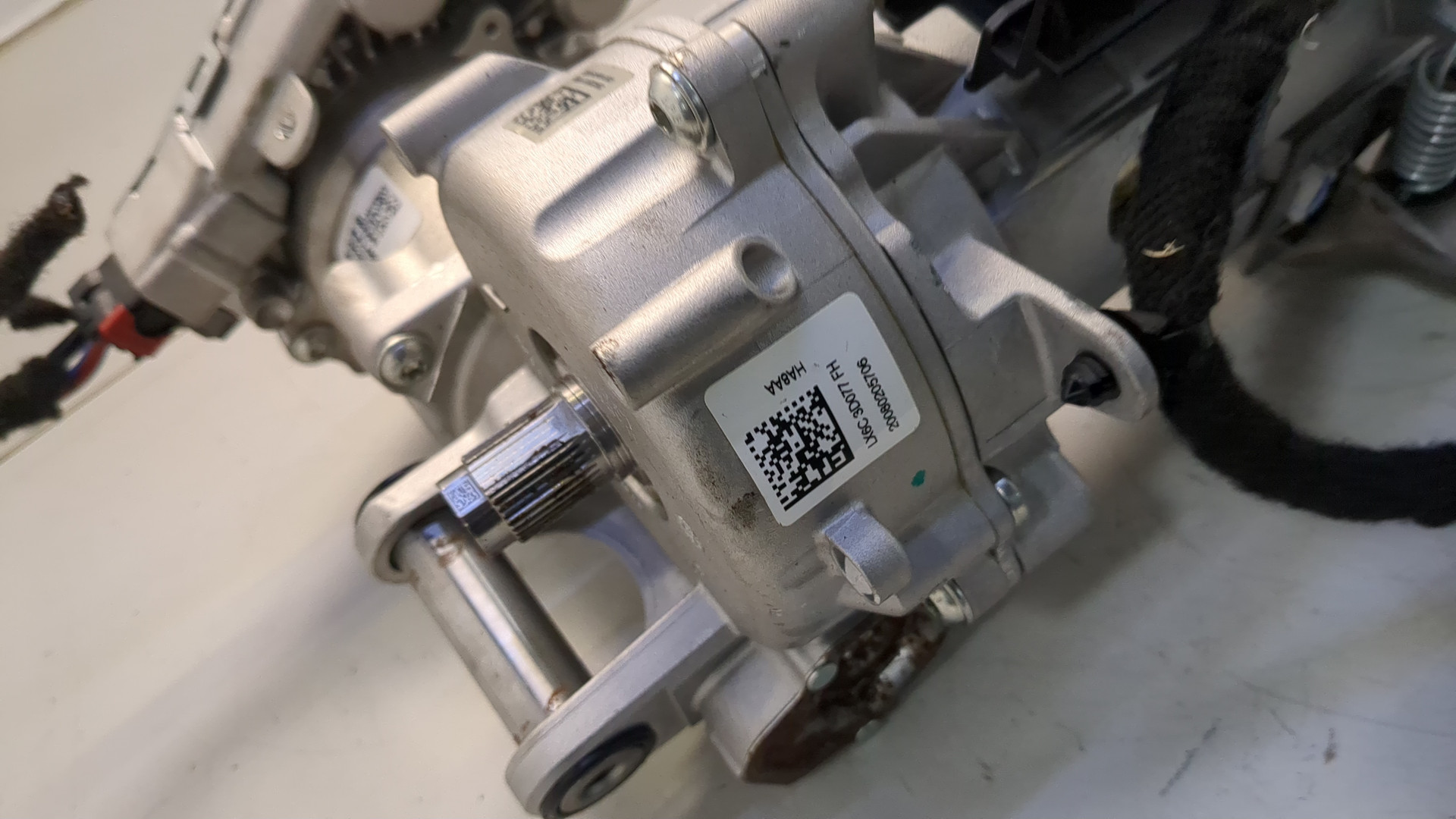 Серводвигатель рулевой рейки