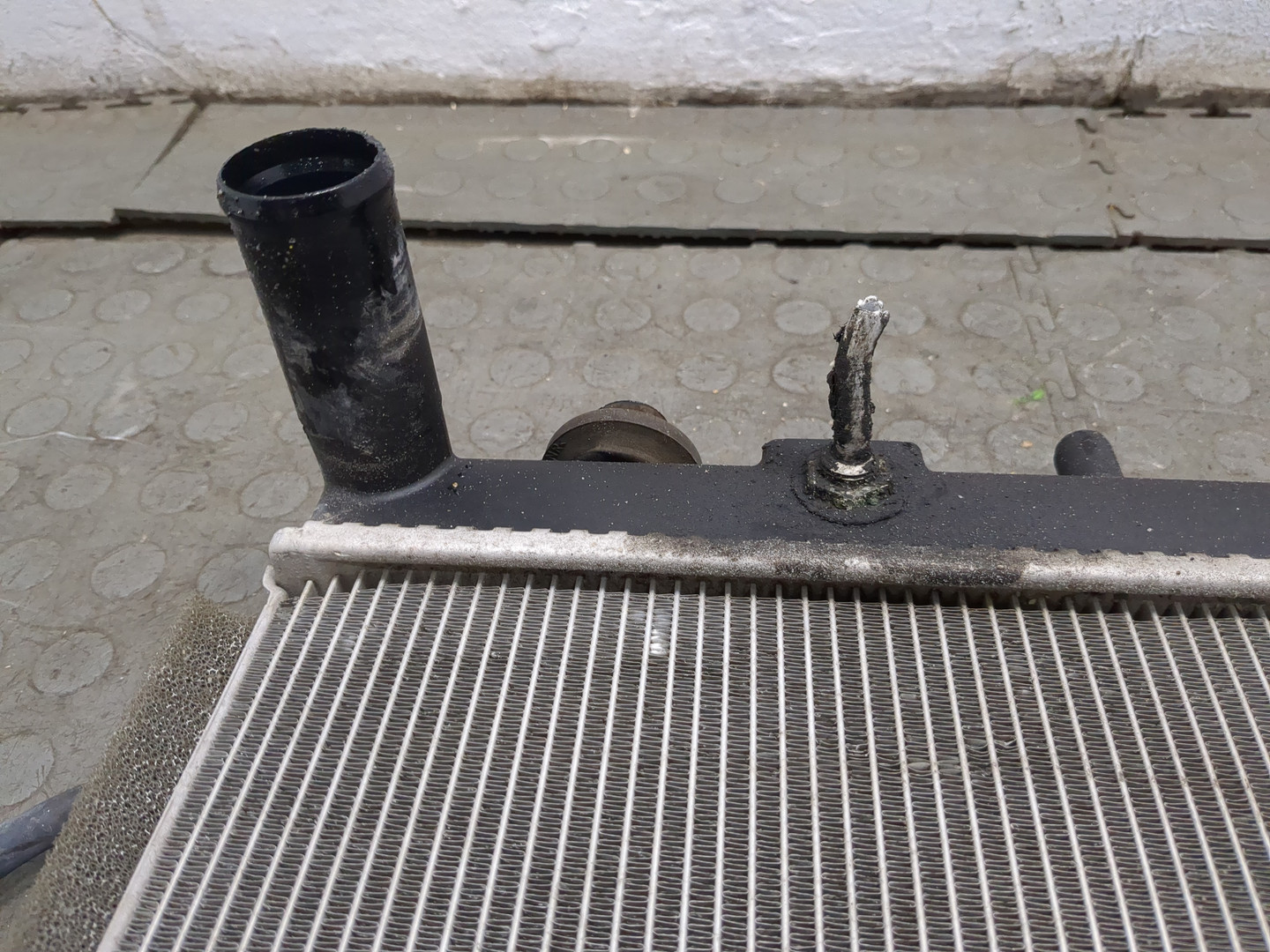 Радиатор охлаждения двигателя основной