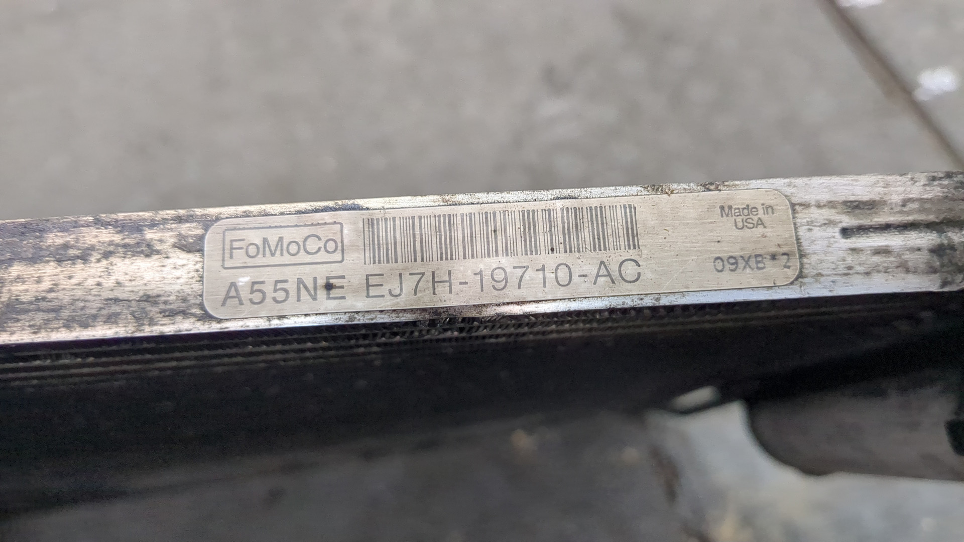 Радиатор кондиционера / конденсер