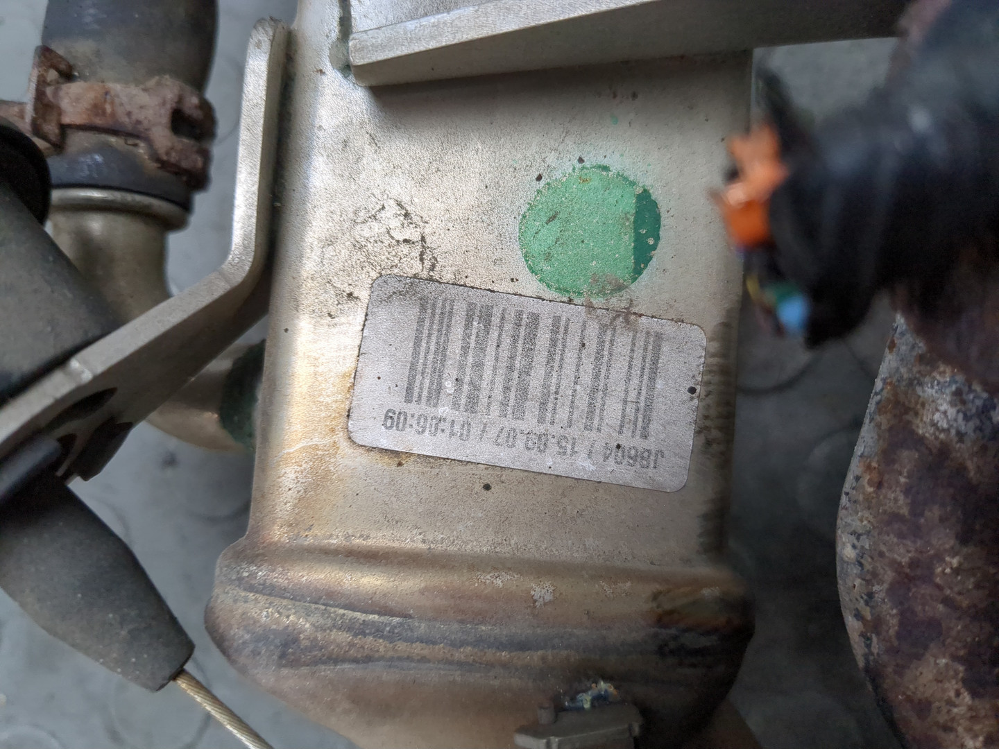 Тройник вентиляции картерных газов