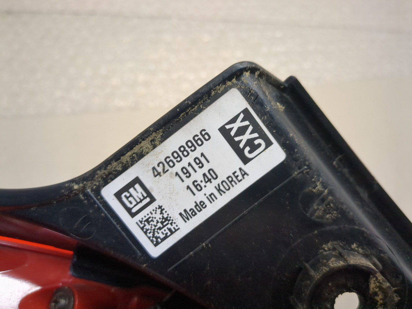 Фонарь задний правый