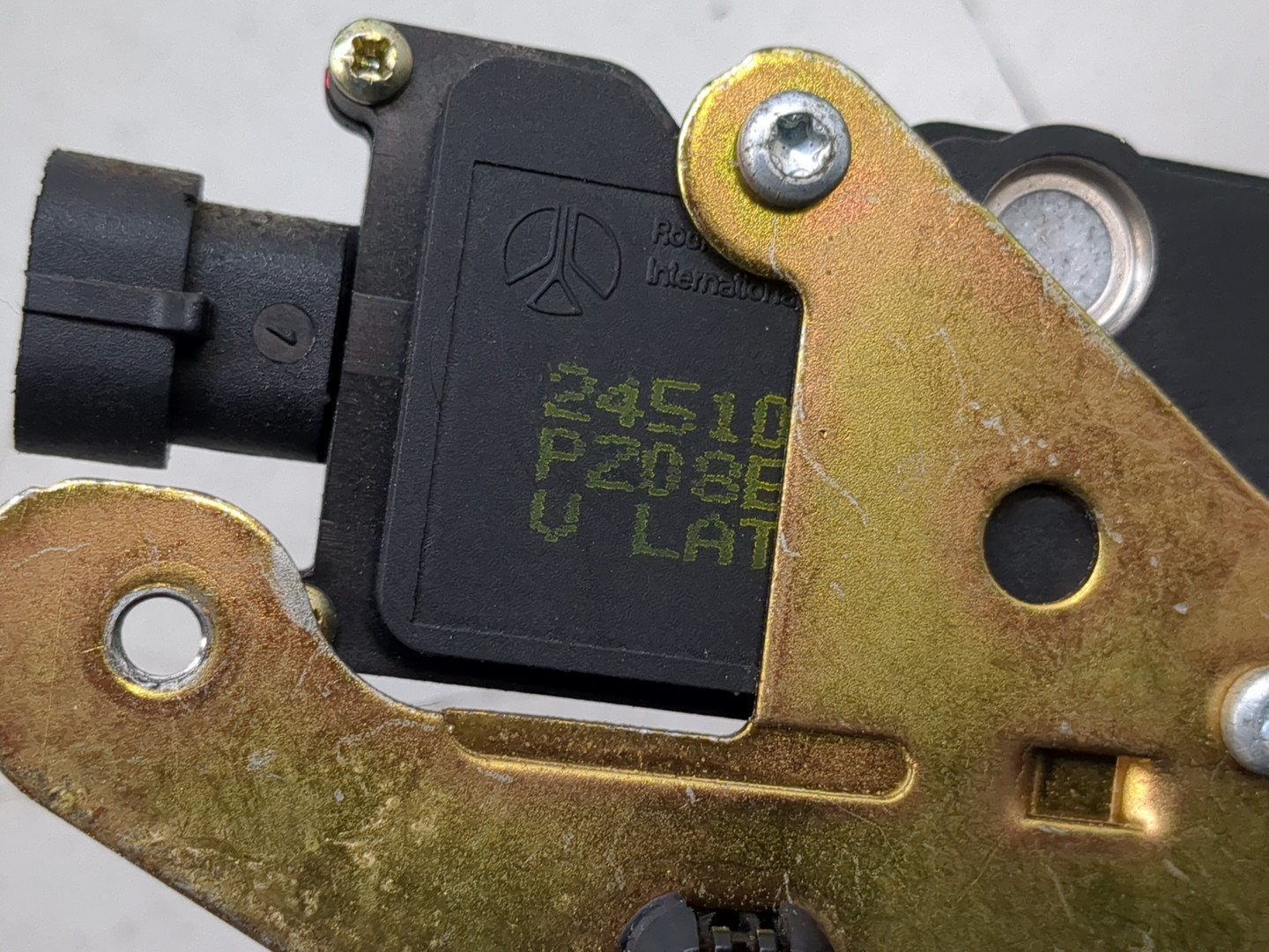 Замок двери сдвижной