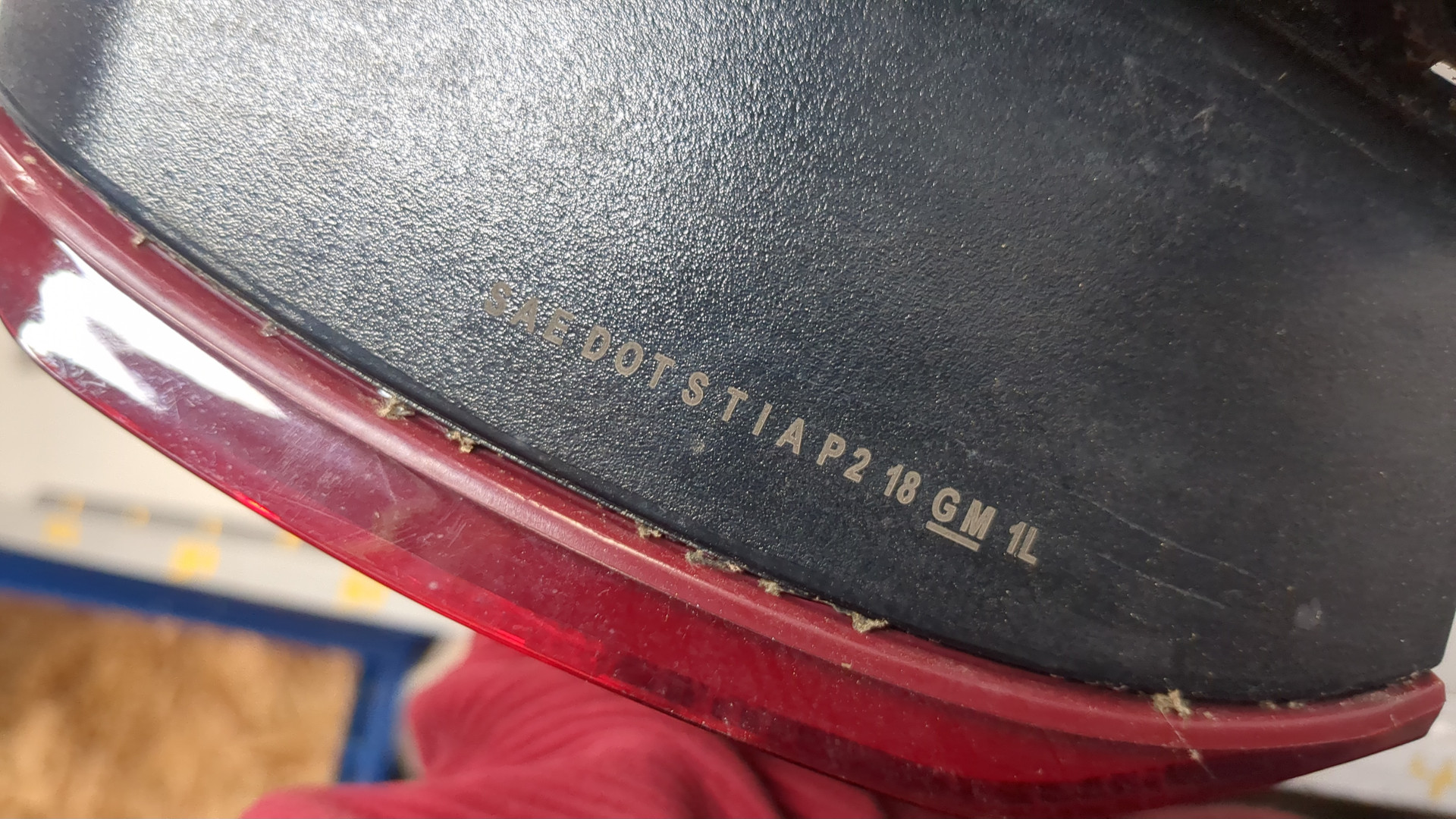 Фонарь задний левый