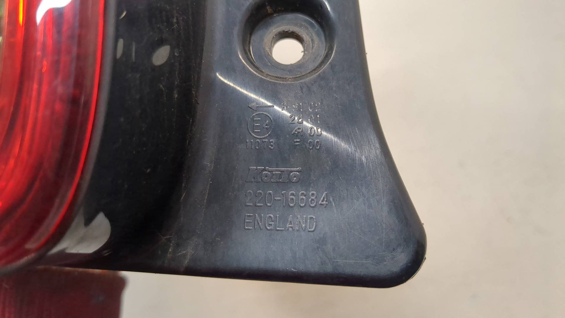 Фонарь задний левый