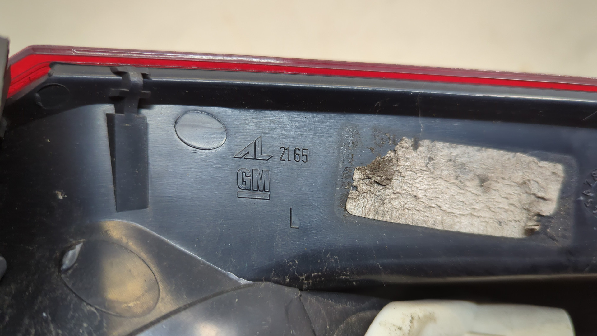 Фонарь задний левый